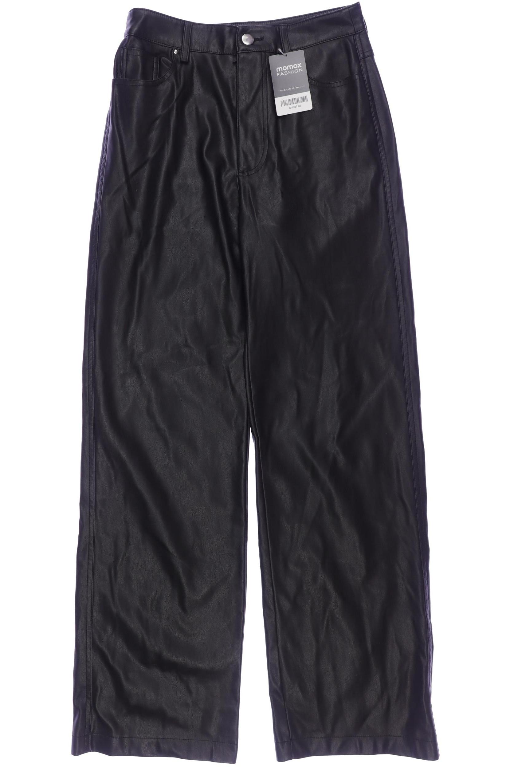 

Stradivarius Damen Stoffhose, schwarz, Gr. 36