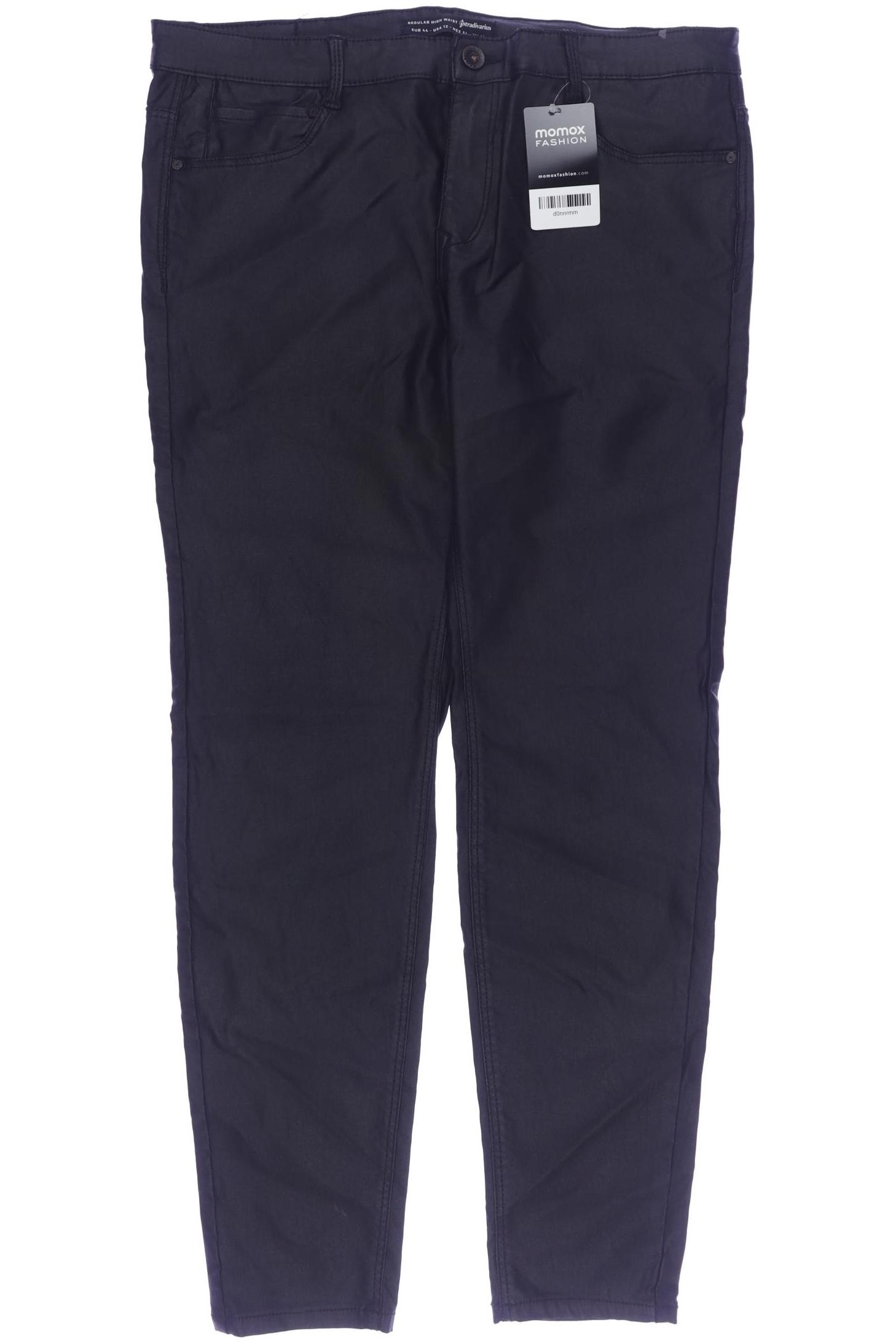 

Stradivarius Damen Stoffhose, schwarz, Gr. 44