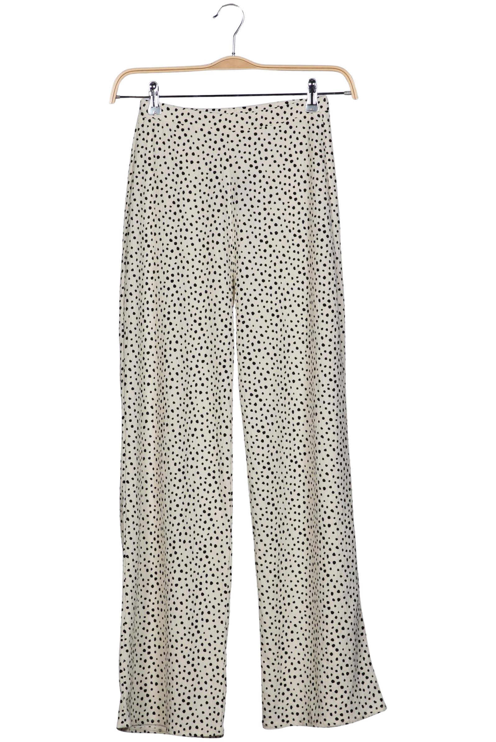 

Stradivarius Damen Stoffhose, cremeweiß, Gr. 0