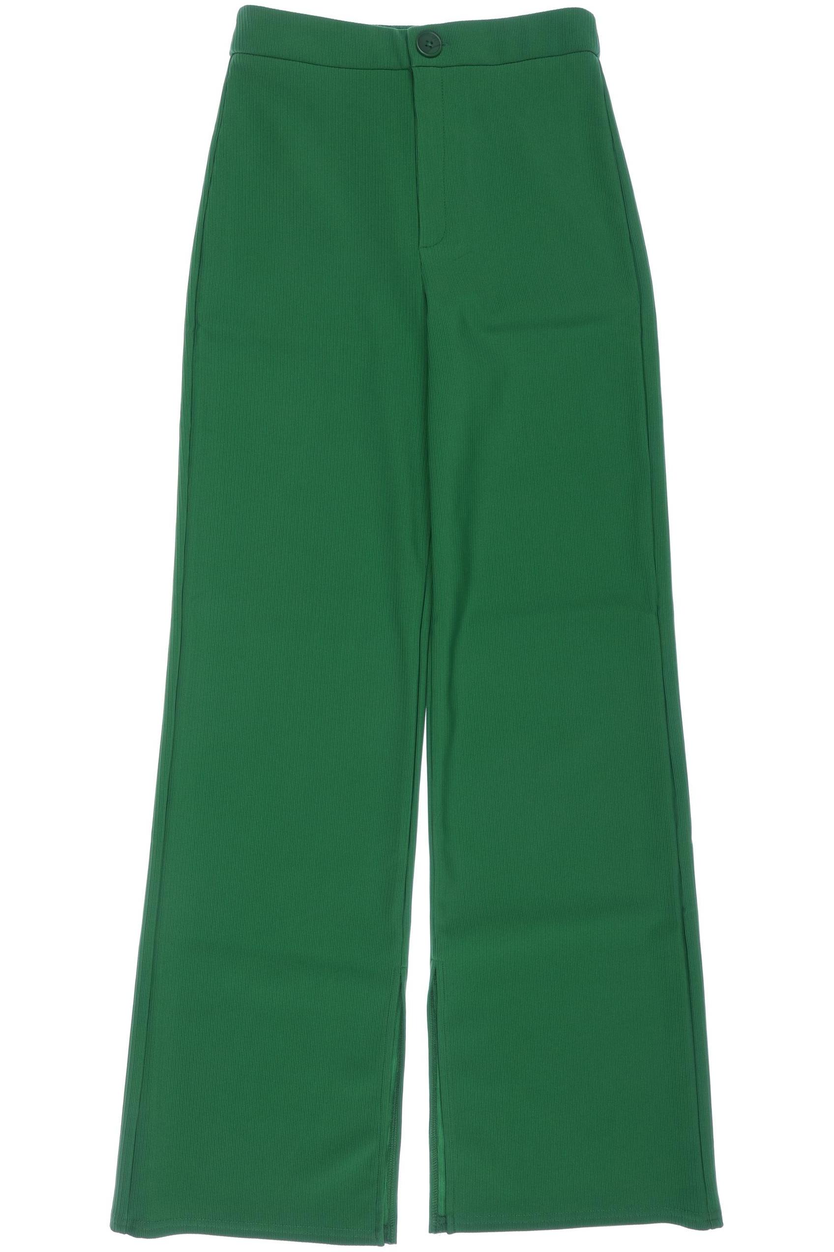 

Stradivarius Damen Stoffhose, grün, Gr. 36