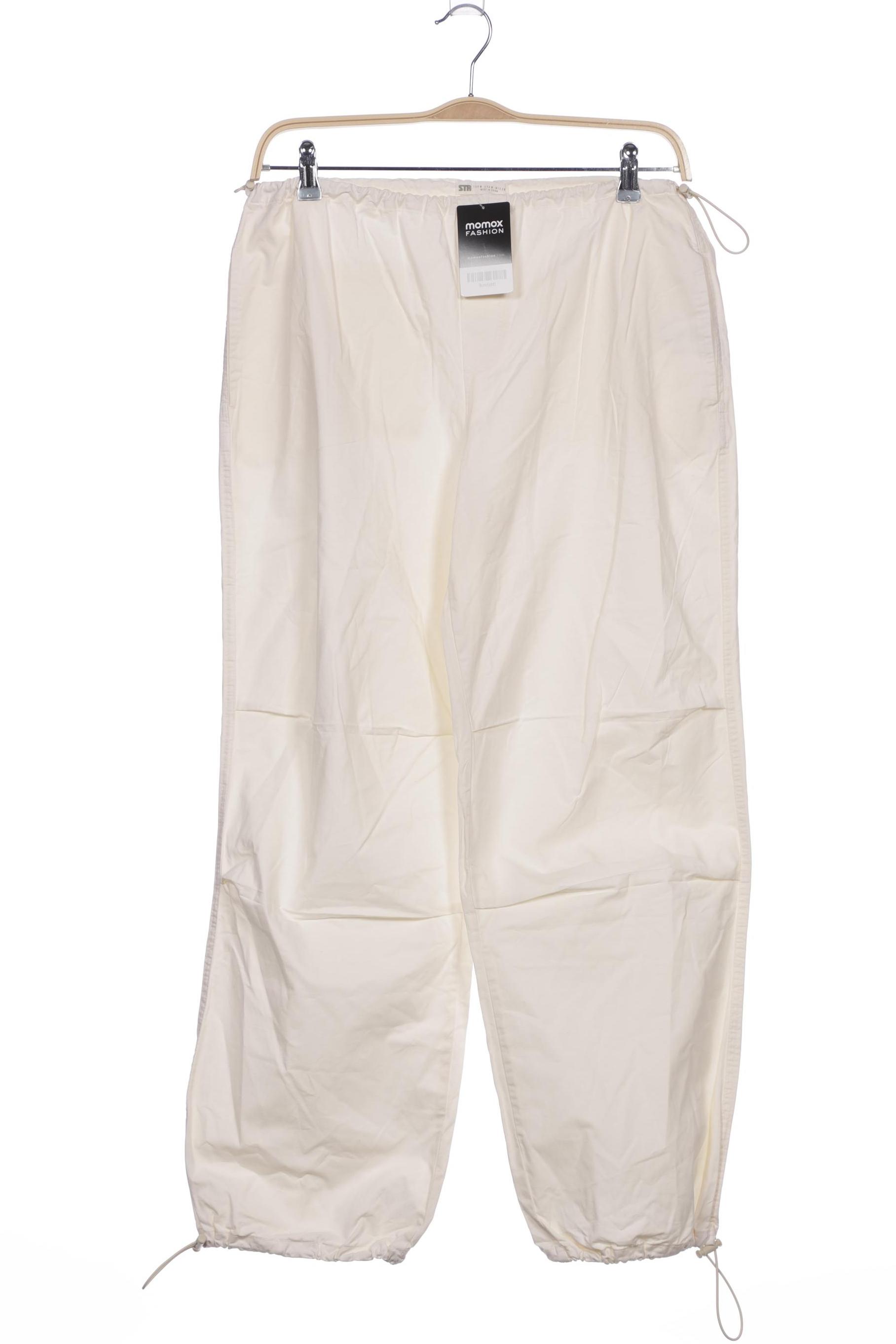 

Stradivarius Damen Stoffhose, cremeweiß, Gr. 0