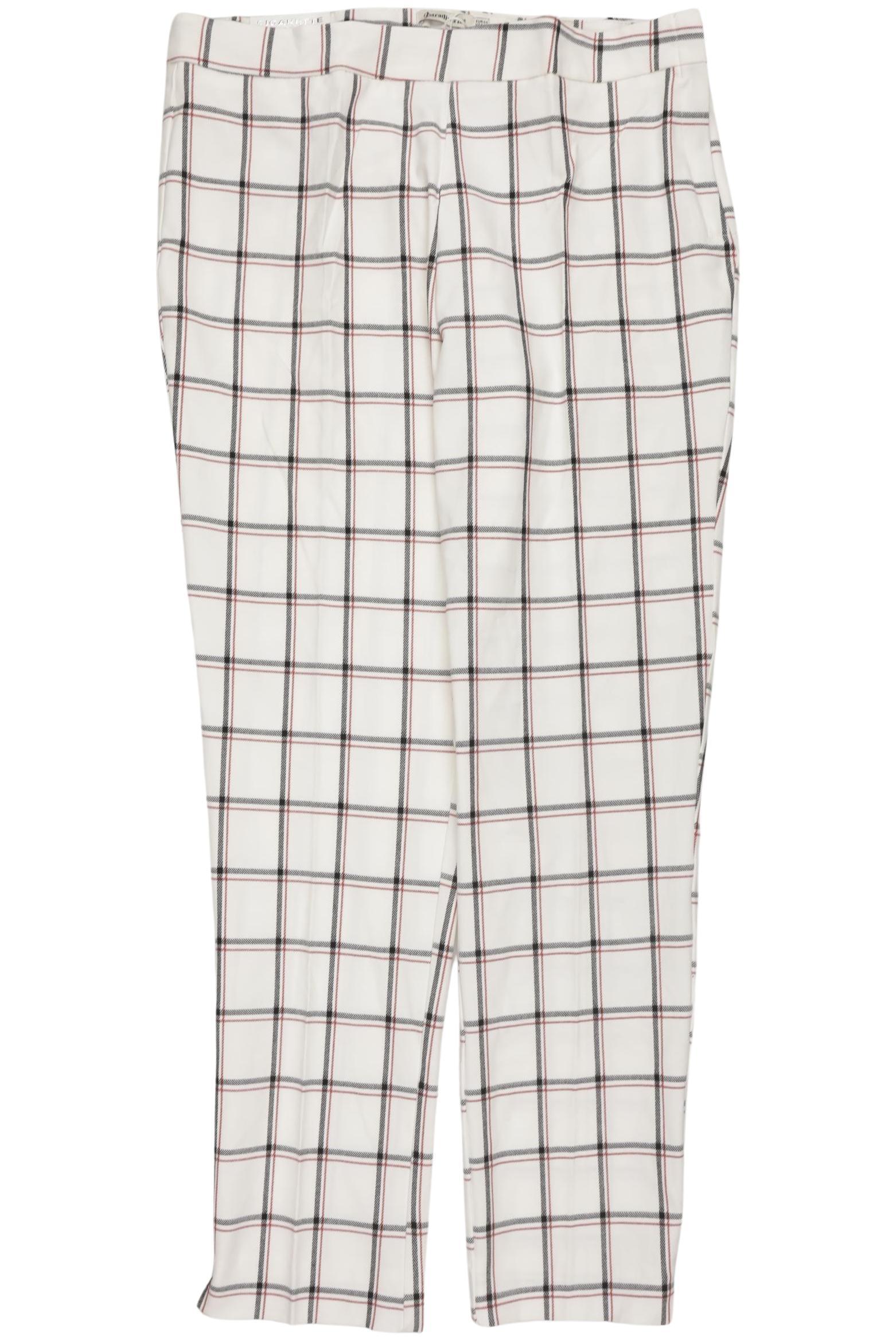 

Stradivarius Damen Stoffhose, weiß, Gr. 44