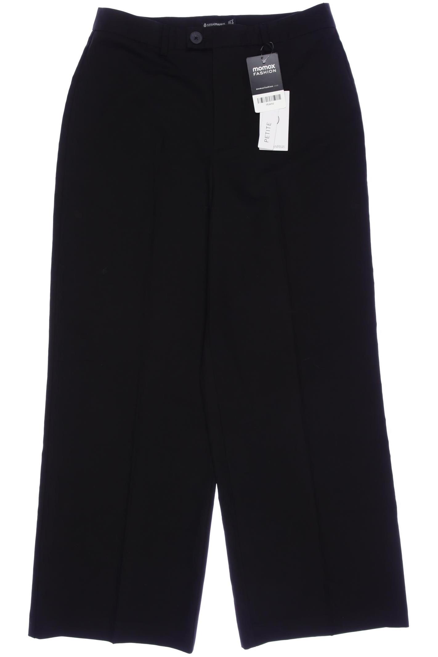 

Stradivarius Damen Stoffhose, schwarz, Gr. 40