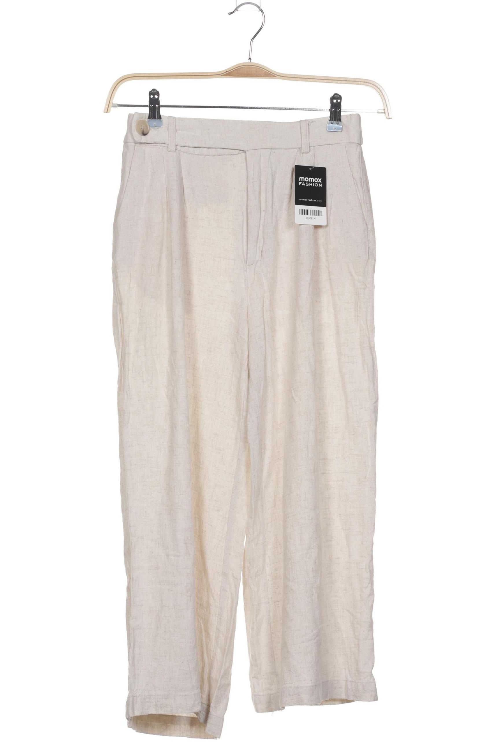 

Stradivarius Damen Stoffhose, cremeweiß, Gr. 38