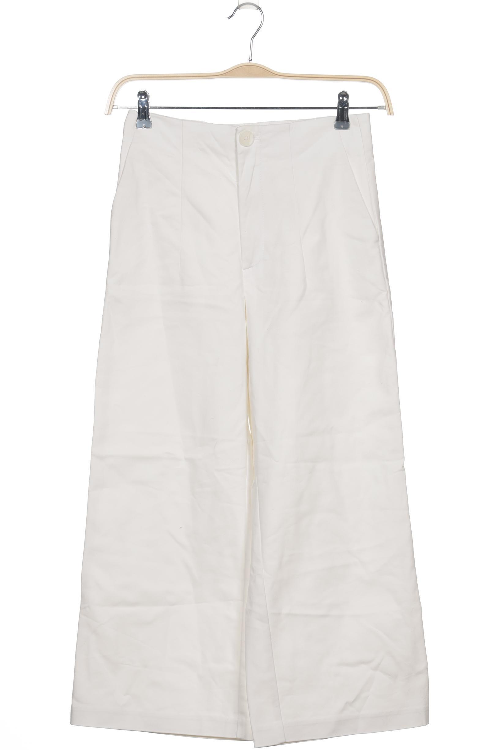 

Stradivarius Damen Stoffhose, cremeweiß, Gr. 36