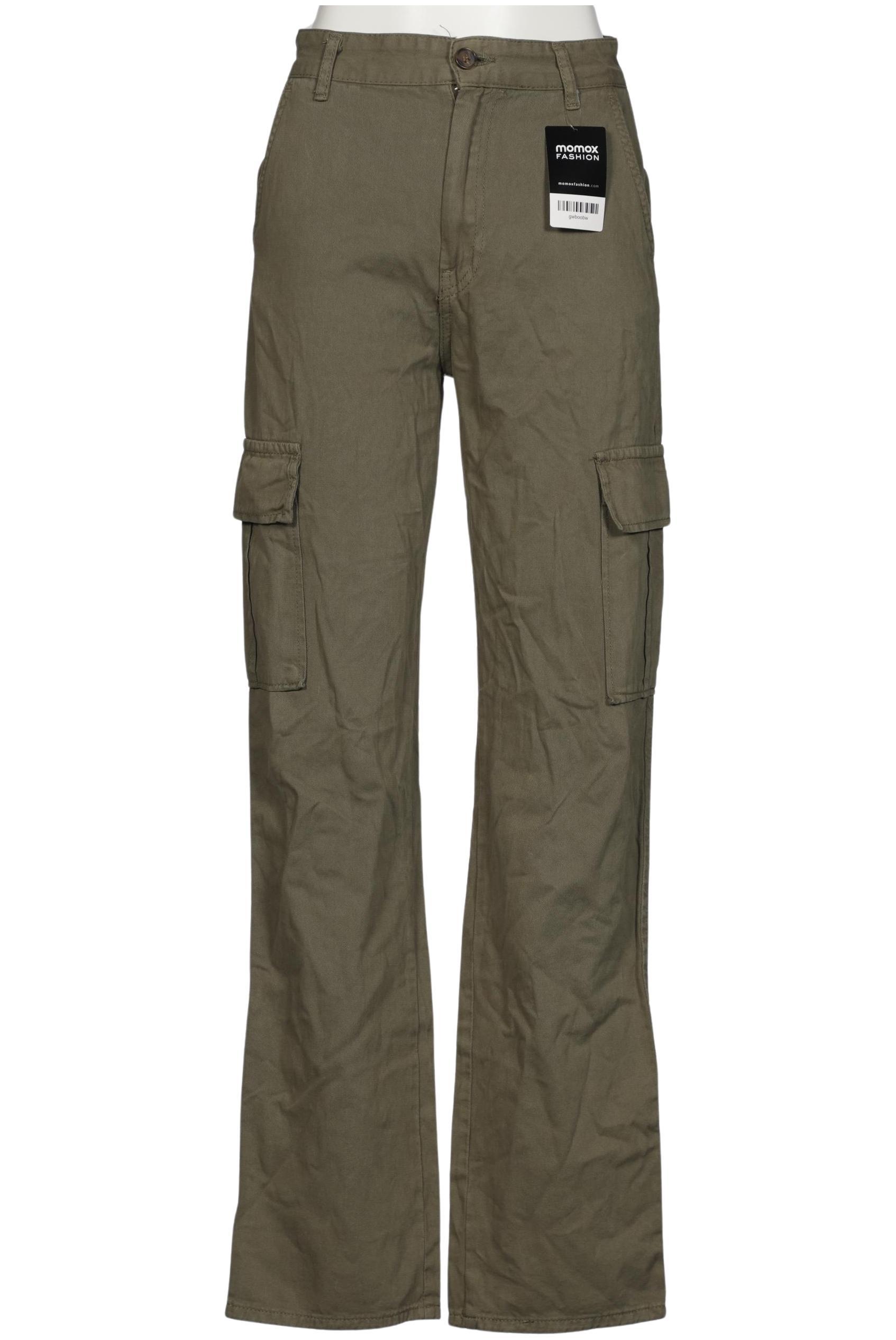 

Stradivarius Damen Stoffhose, grün, Gr. 36