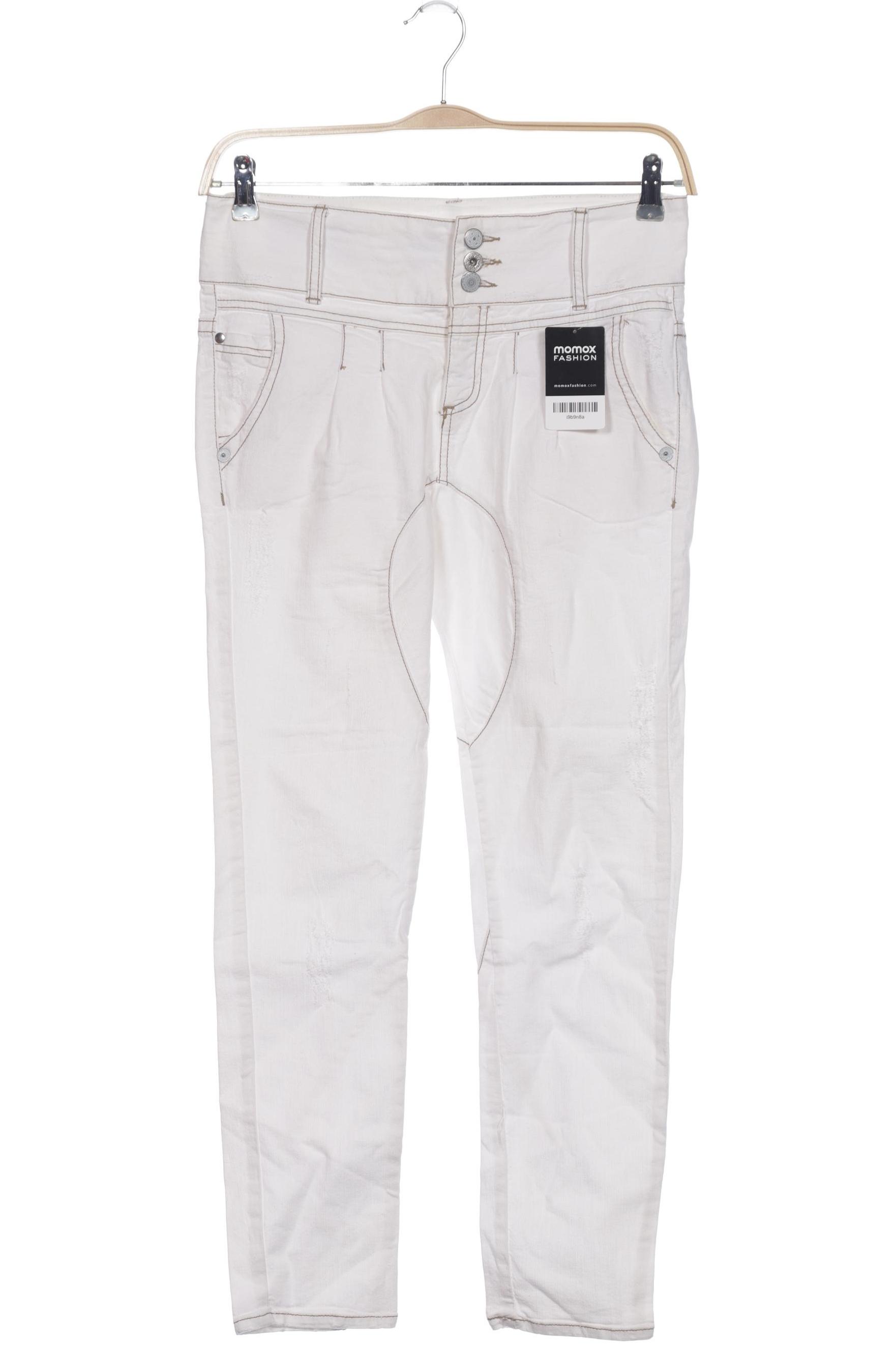 

Stradivarius Damen Stoffhose, weiß, Gr. 36