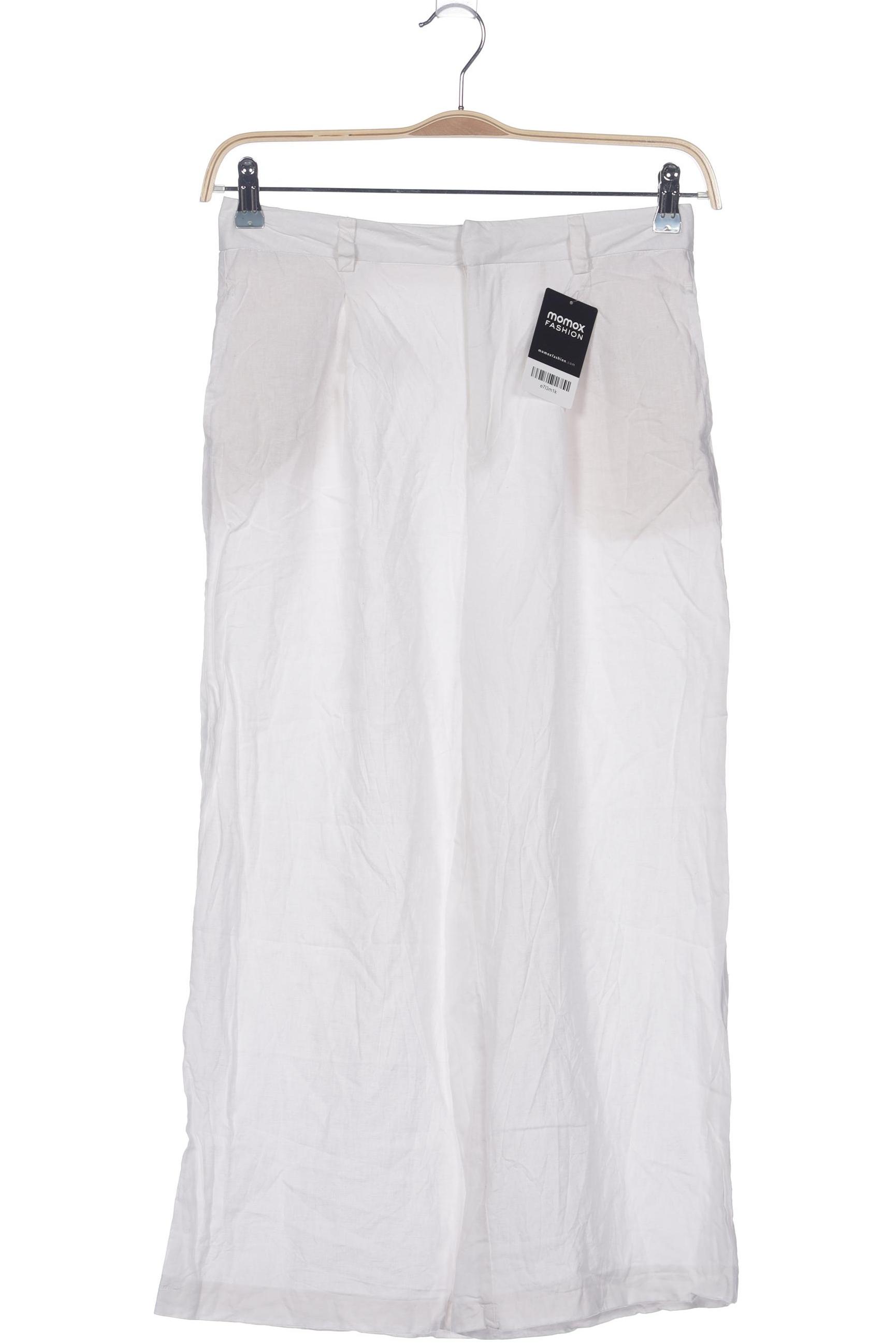 

Stradivarius Damen Stoffhose, weiß, Gr. 38