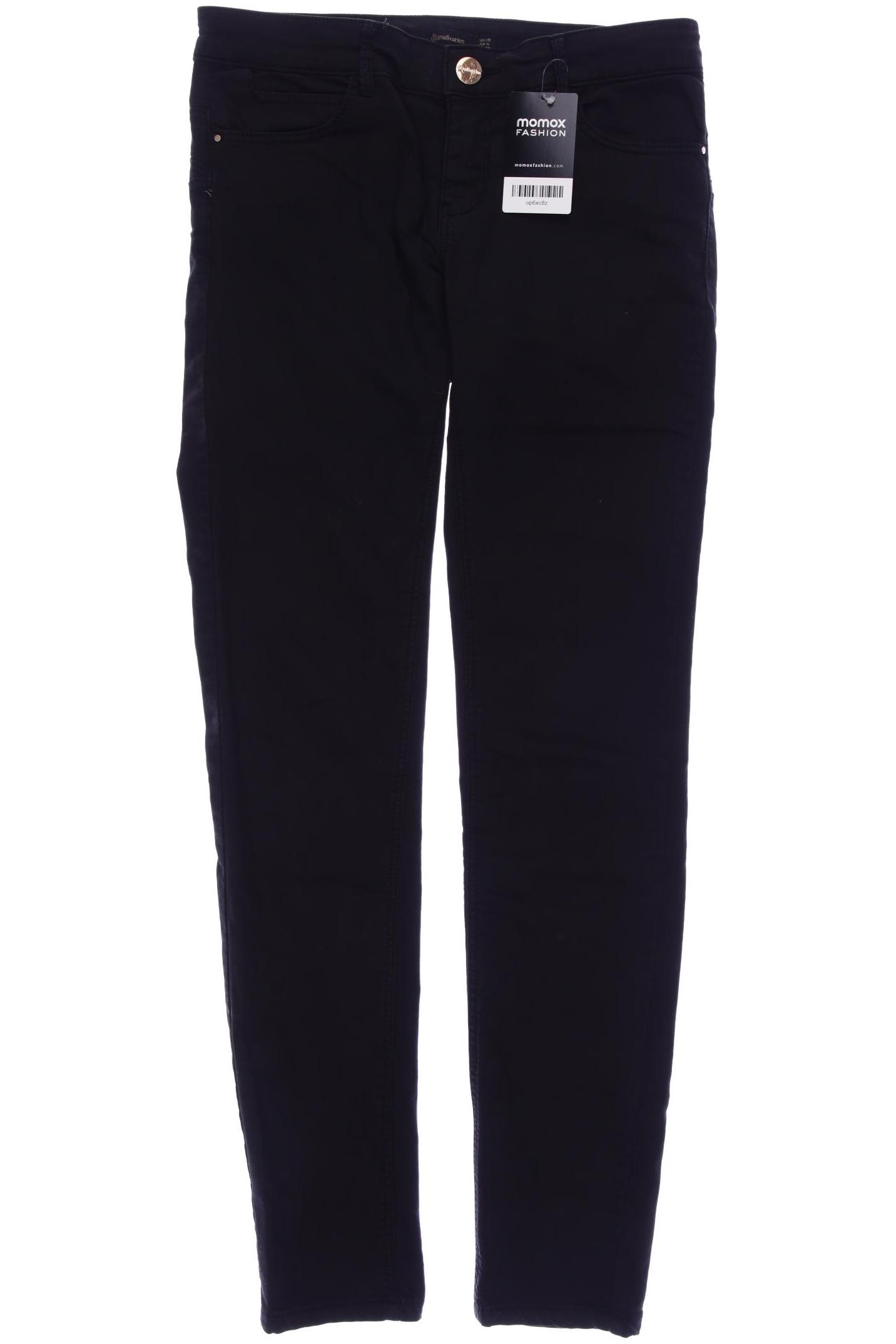 

Stradivarius Damen Stoffhose, schwarz