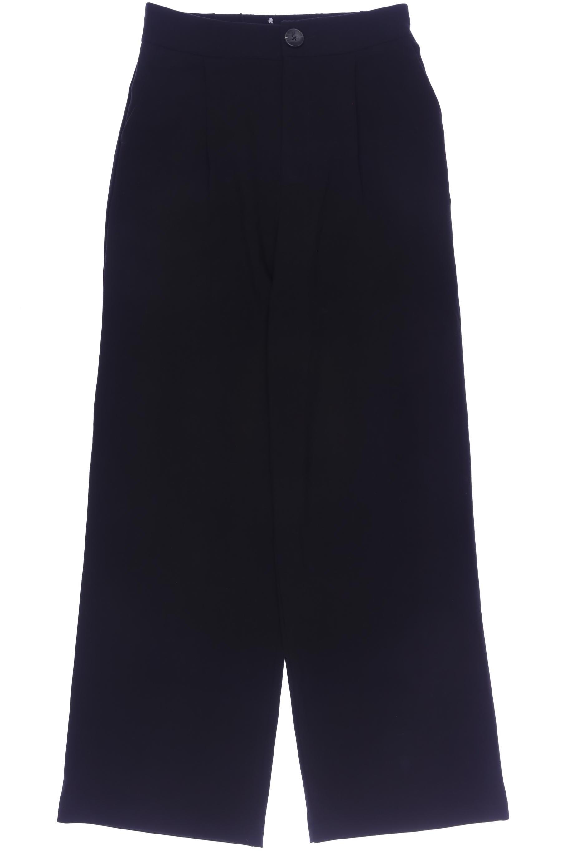 

Stradivarius Damen Stoffhose, schwarz, Gr. 36