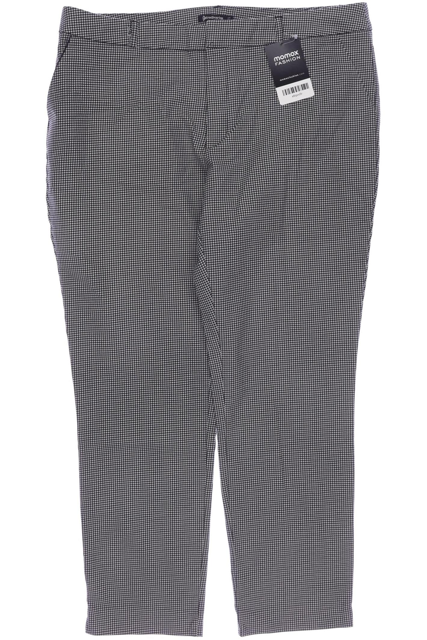 

Stradivarius Damen Stoffhose, schwarz, Gr. 44