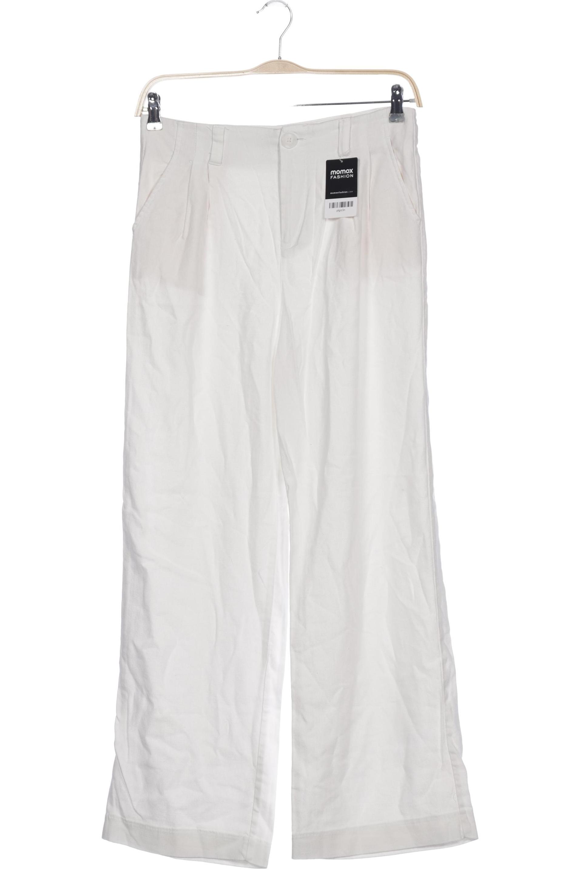 

Stradivarius Damen Stoffhose, weiß, Gr. 40