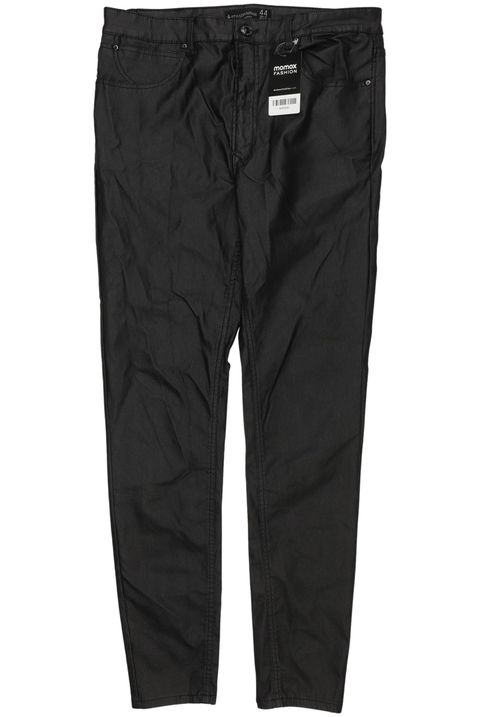 

Stradivarius Damen Stoffhose, schwarz, Gr. 44