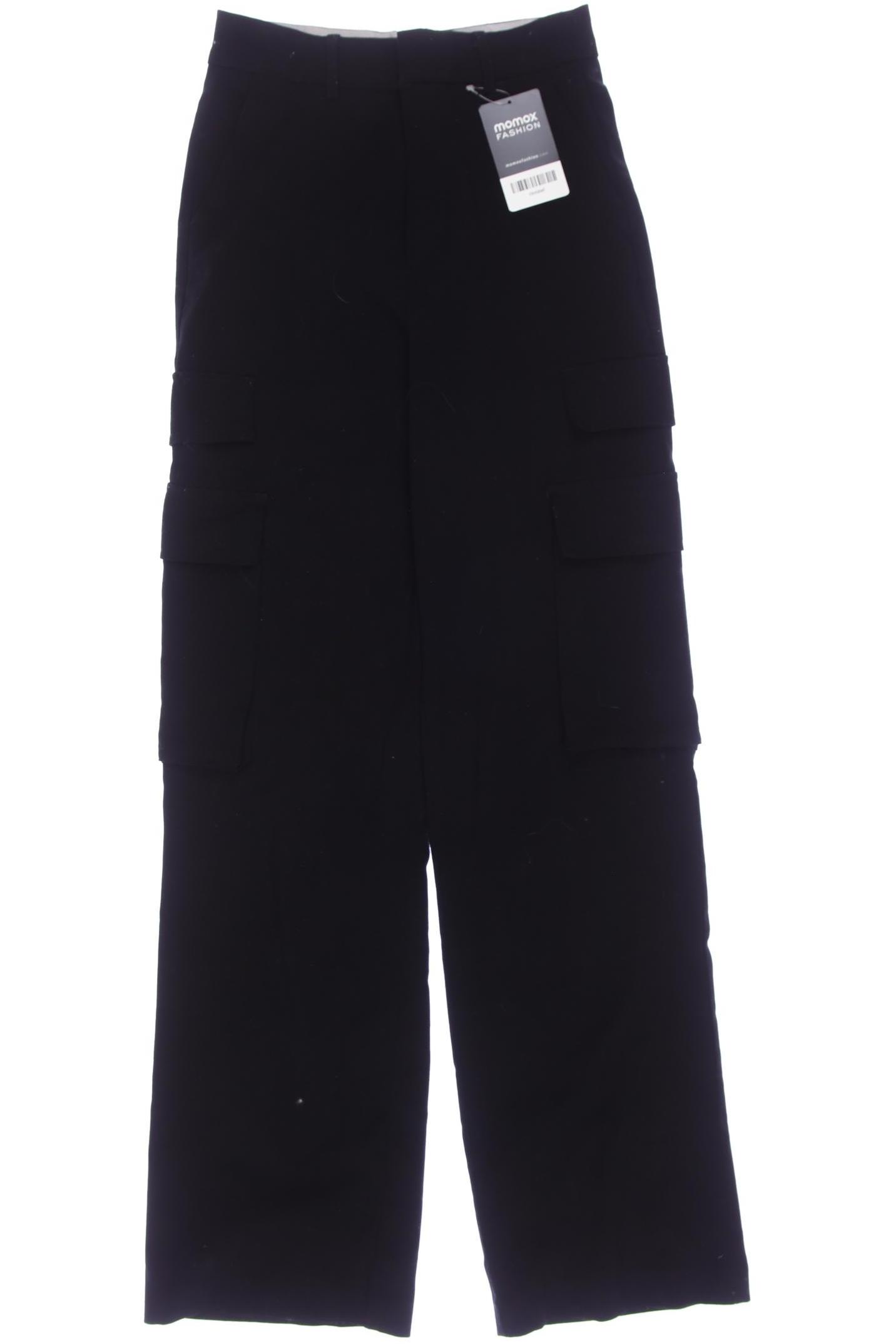 

Stradivarius Damen Stoffhose, schwarz, Gr. 32
