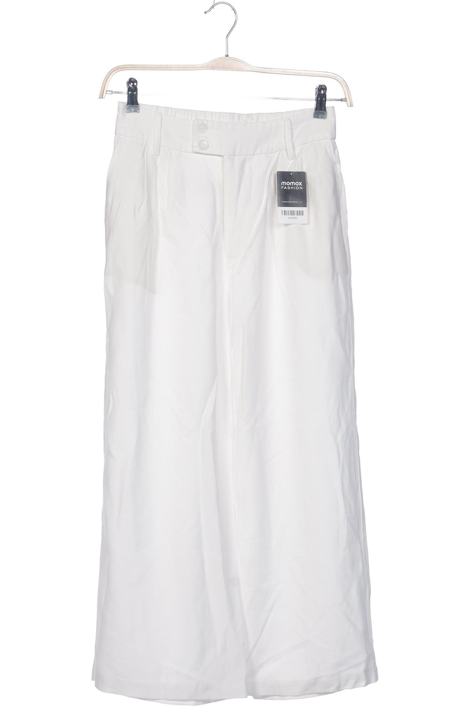 

Stradivarius Damen Stoffhose, weiß, Gr. 40