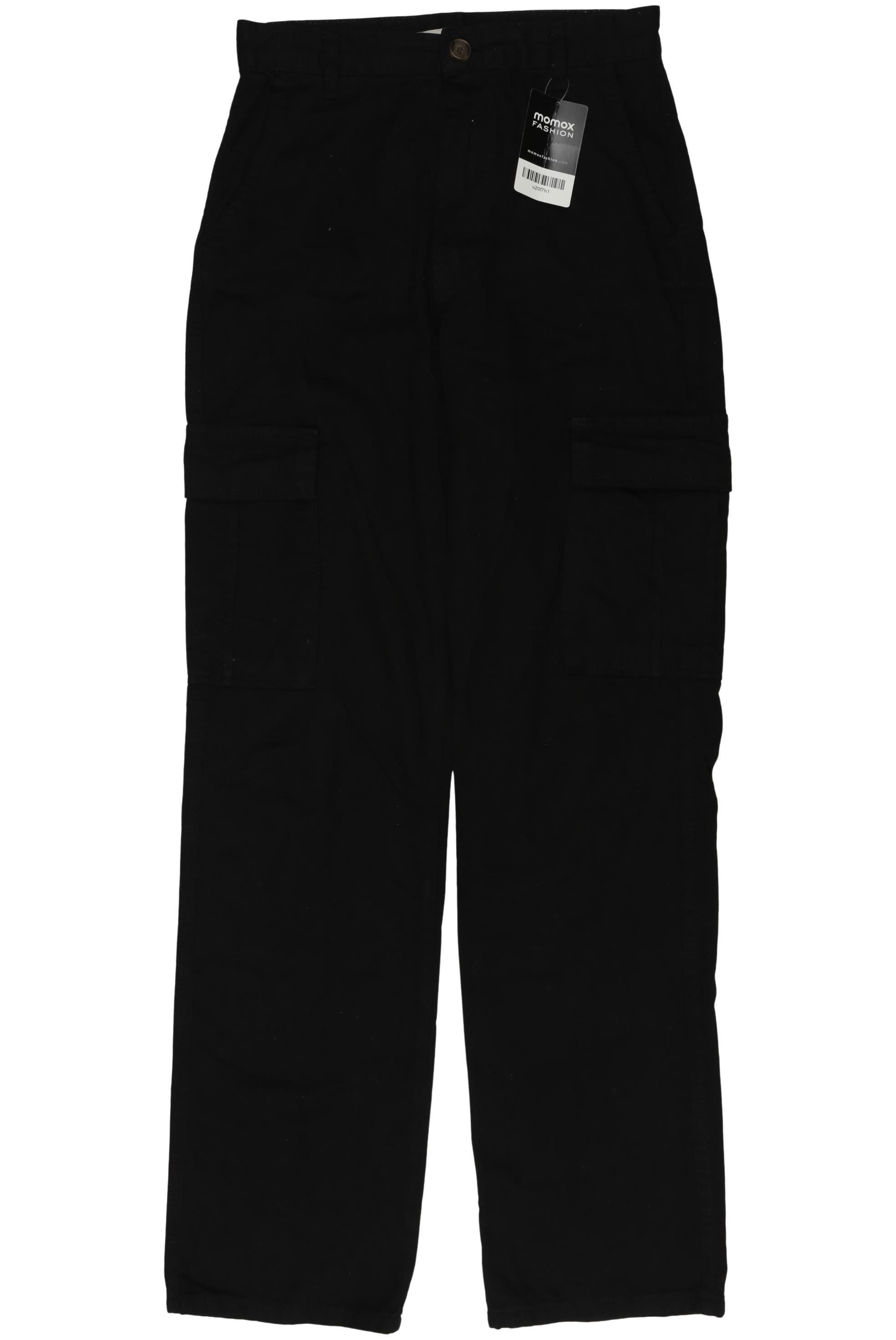 

Stradivarius Damen Stoffhose, schwarz, Gr. 36