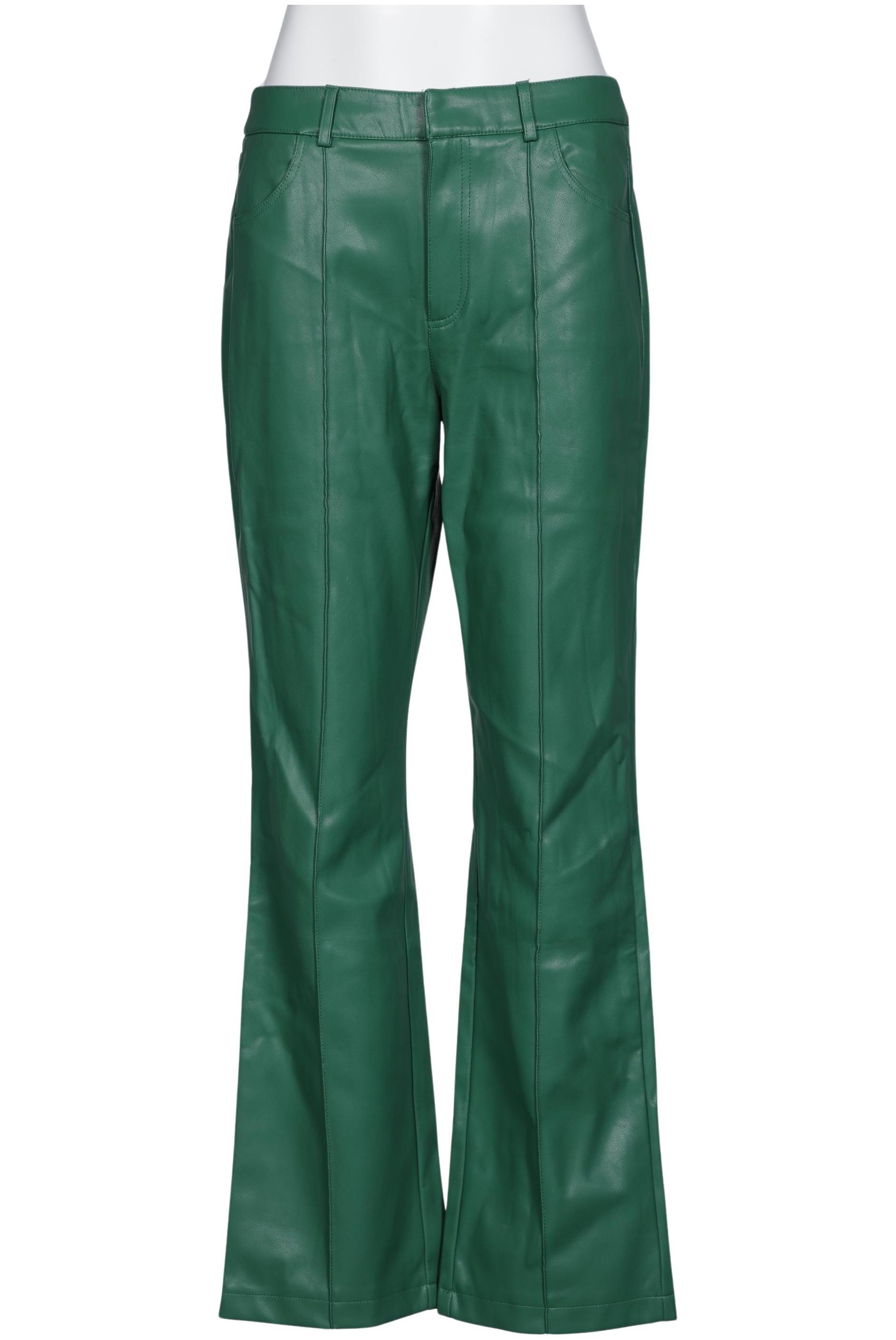

Stradivarius Damen Stoffhose, grün, Gr. 40