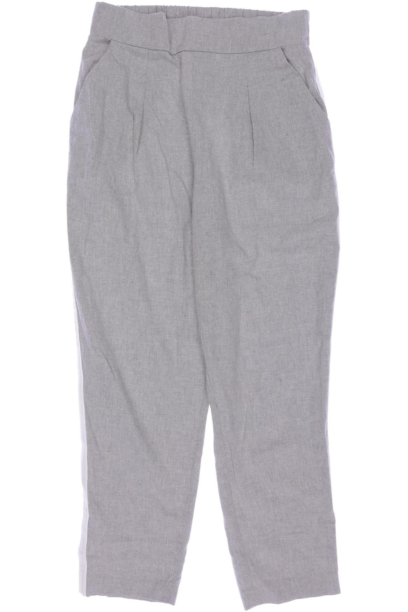 

Stradivarius Damen Stoffhose, grau, Gr. 0