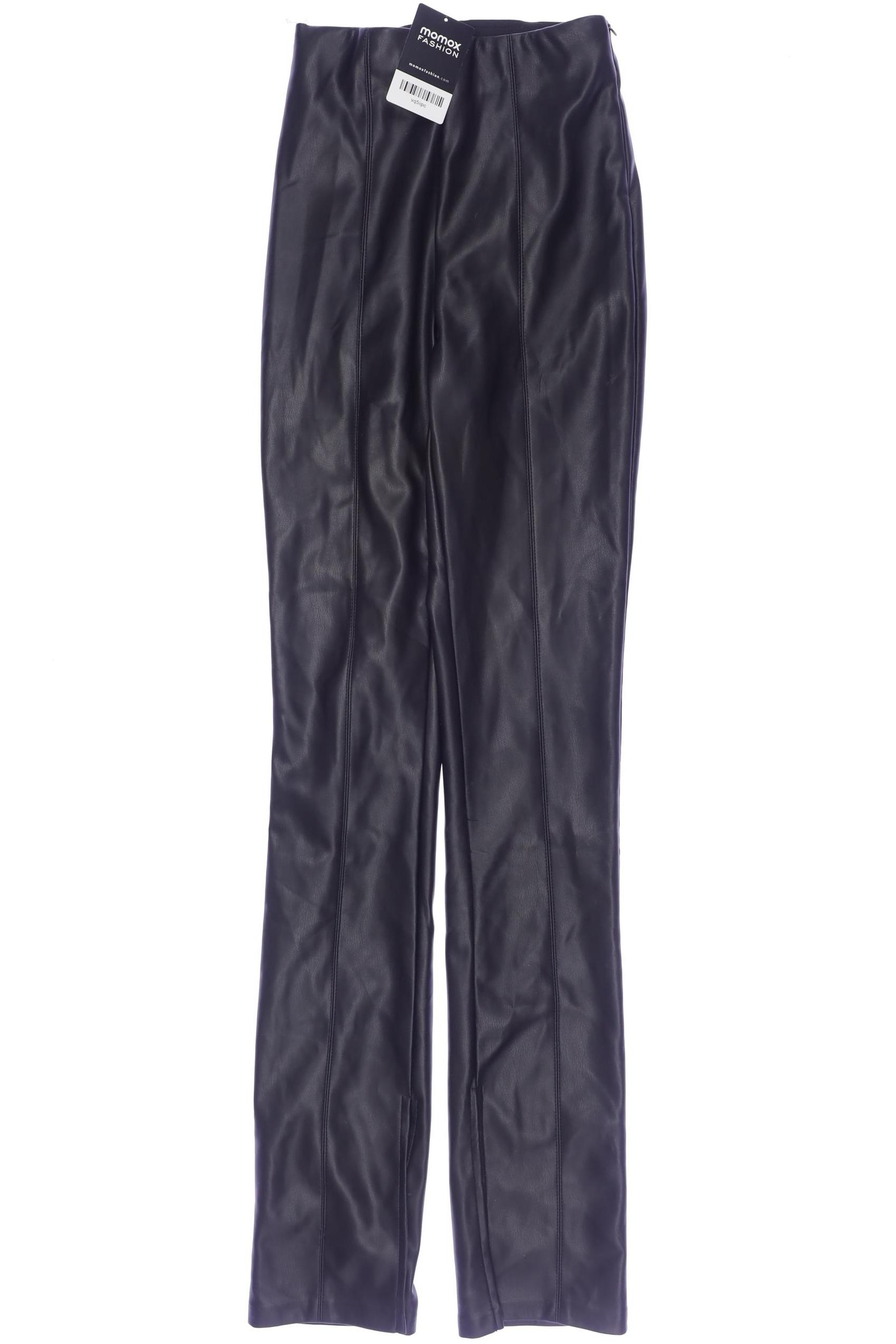 

Stradivarius Damen Stoffhose, schwarz, Gr. 0
