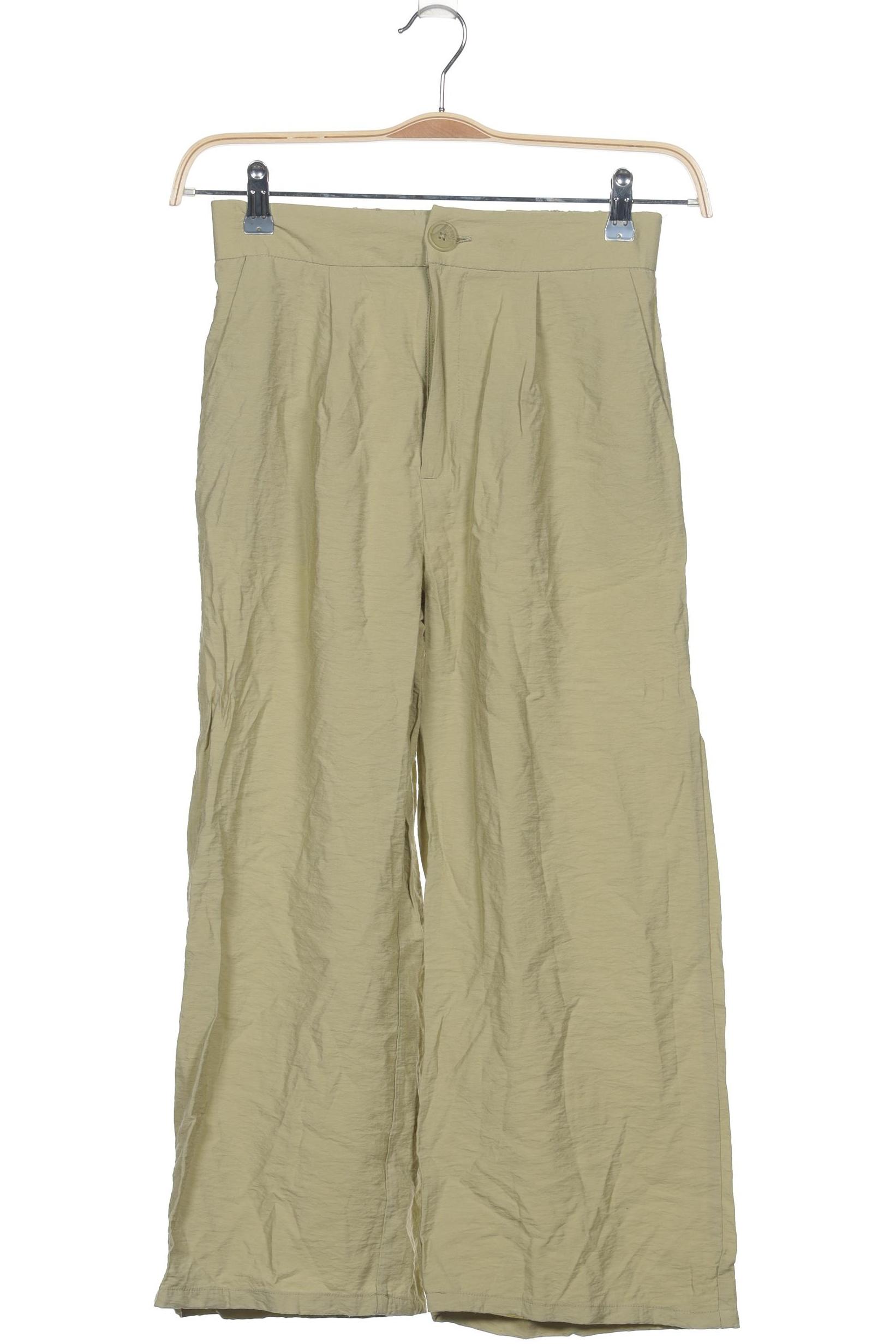 

Stradivarius Damen Stoffhose, grün, Gr. 0