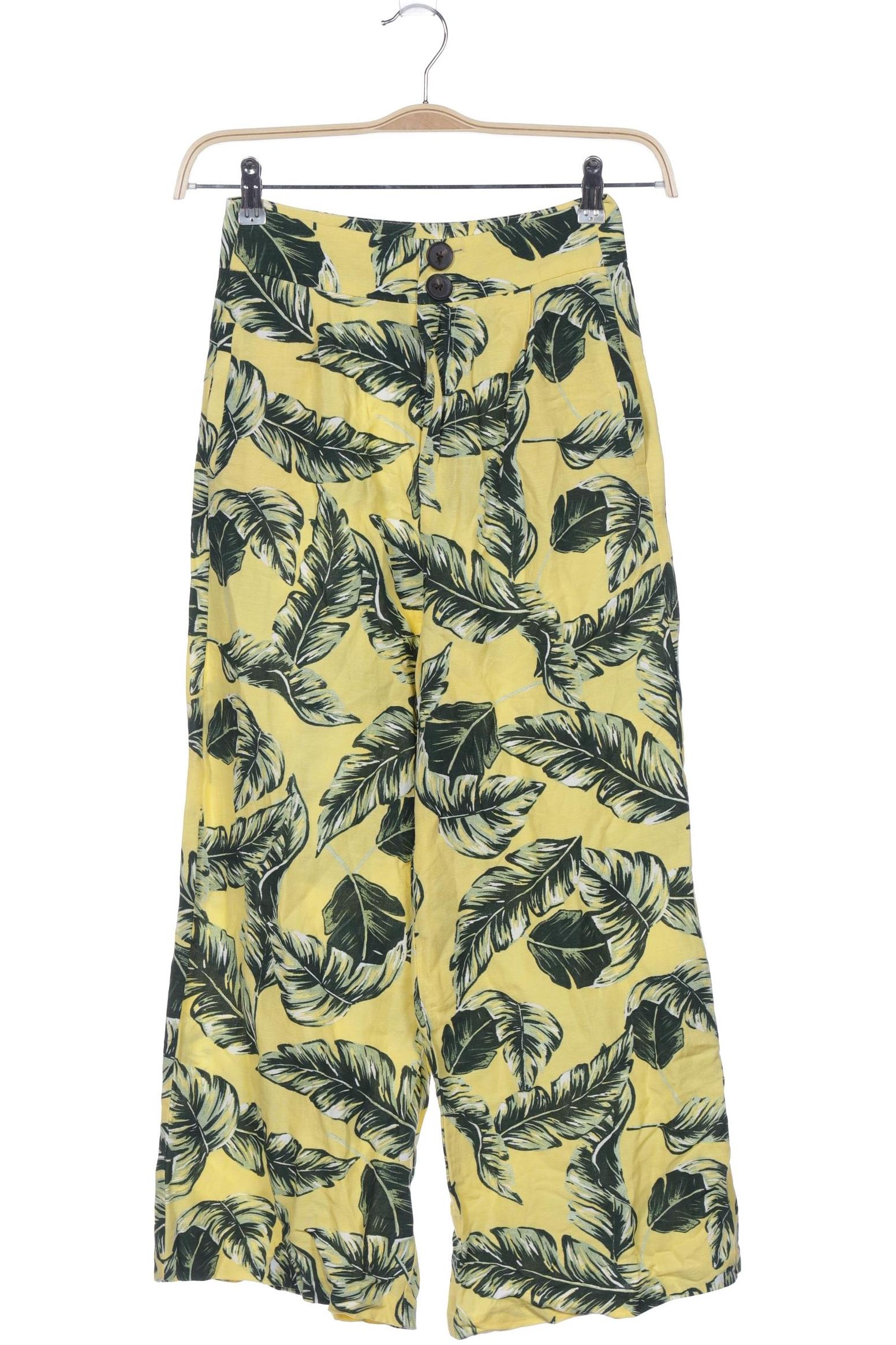 

Stradivarius Damen Stoffhose, gelb, Gr. 36