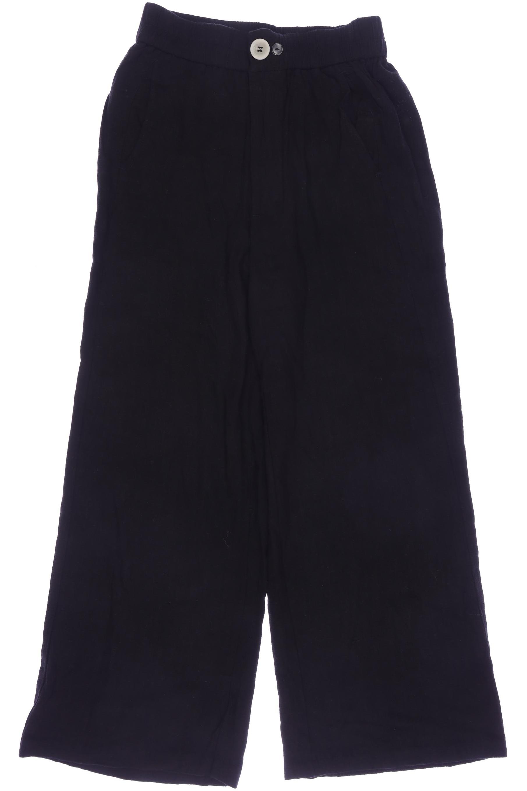 

Stradivarius Damen Stoffhose, schwarz, Gr. 0