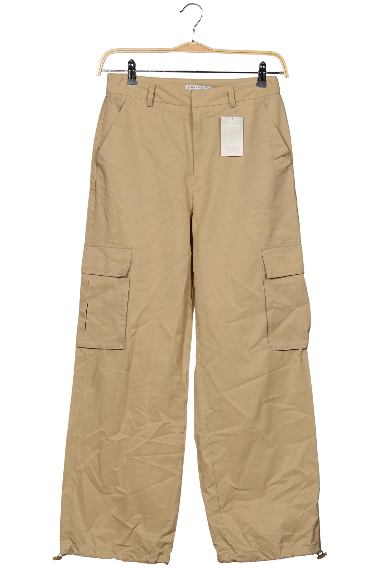 

Stradivarius Damen Stoffhose, beige, Gr. 38