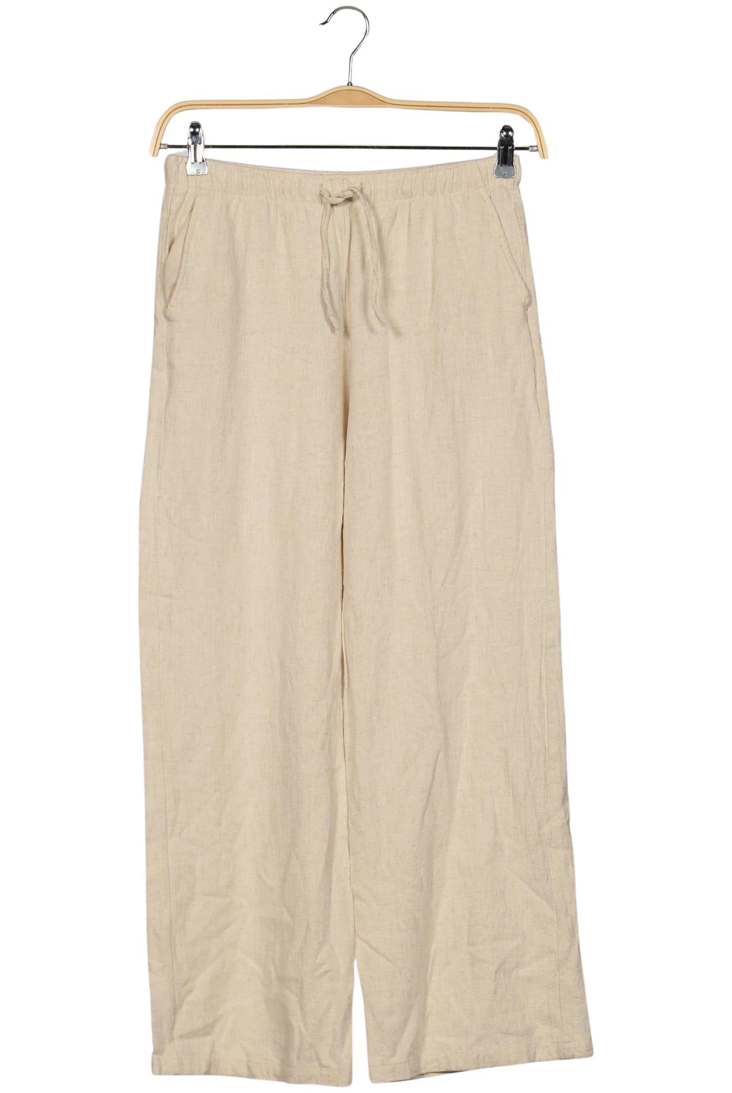 

Stradivarius Damen Stoffhose, cremeweiß, Gr. 0