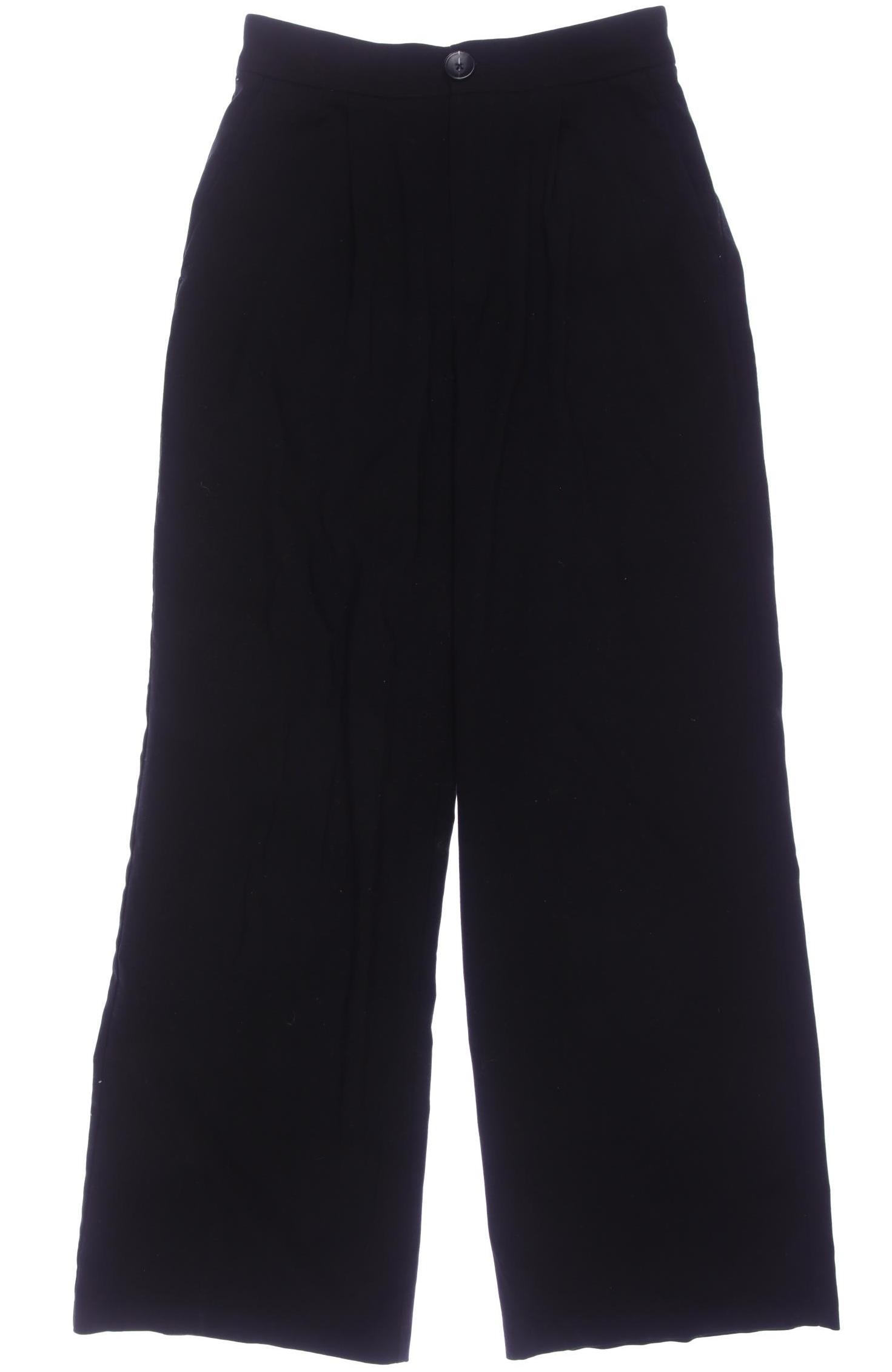

Stradivarius Damen Stoffhose, schwarz, Gr. 38