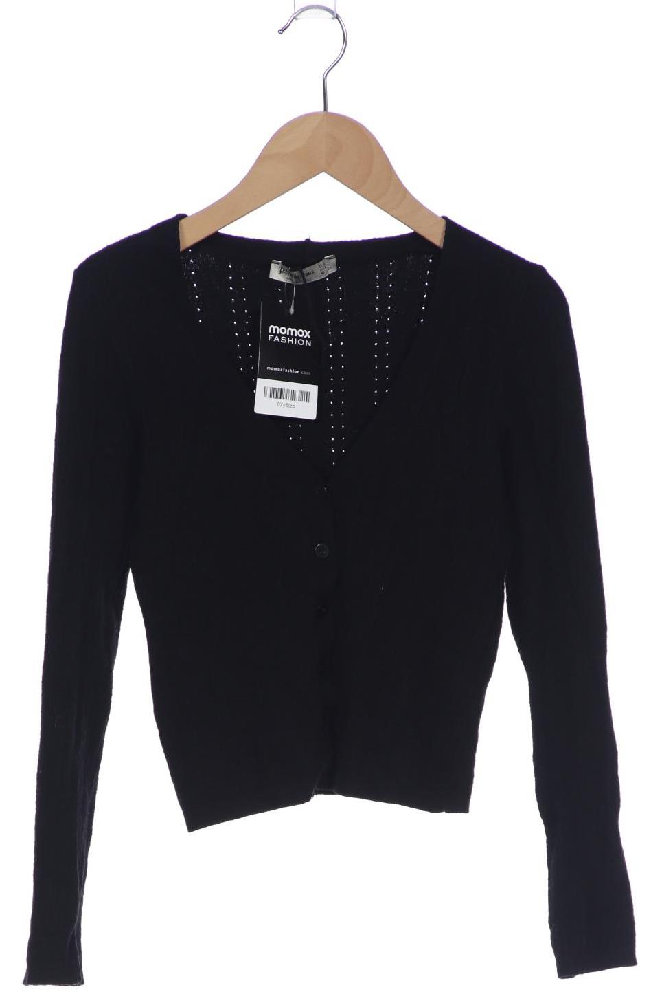 

Stradivarius Damen Strickjacke, schwarz, Gr. 36