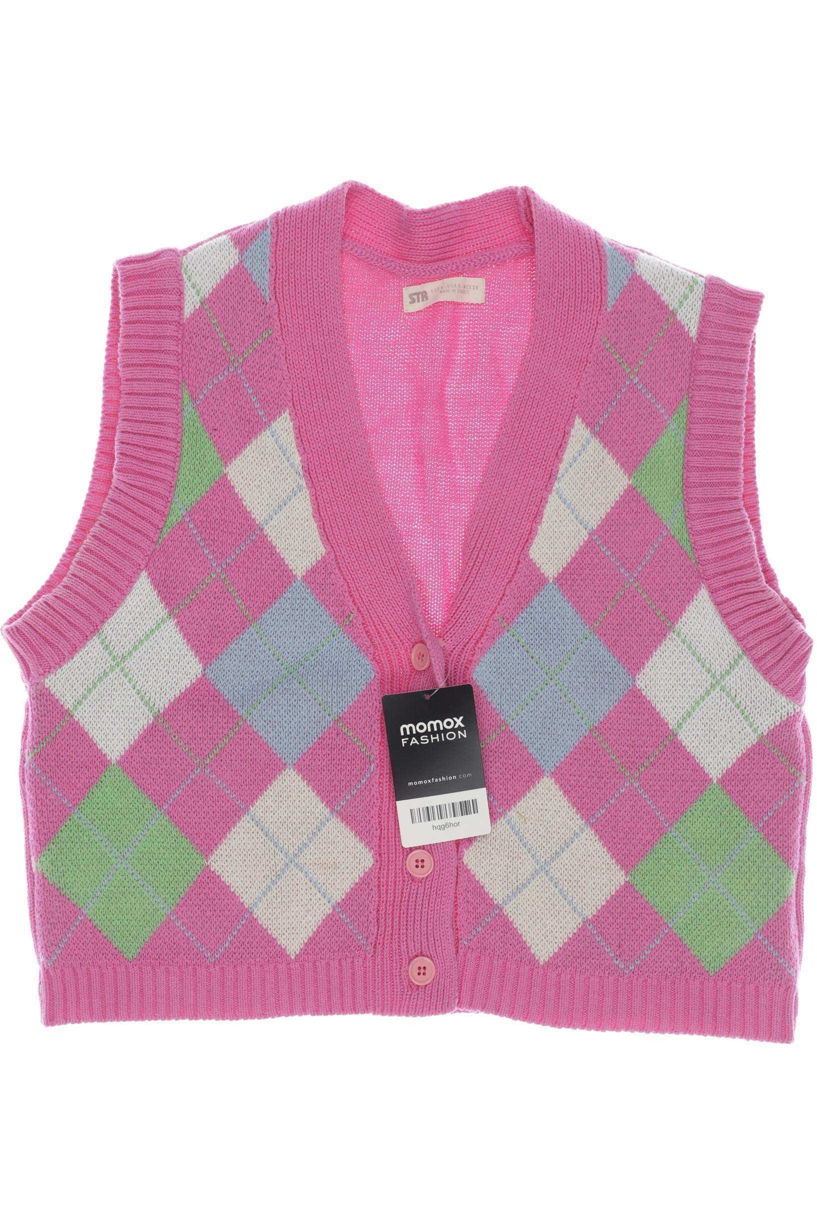 

Stradivarius Damen Strickjacke, pink, Gr. 36