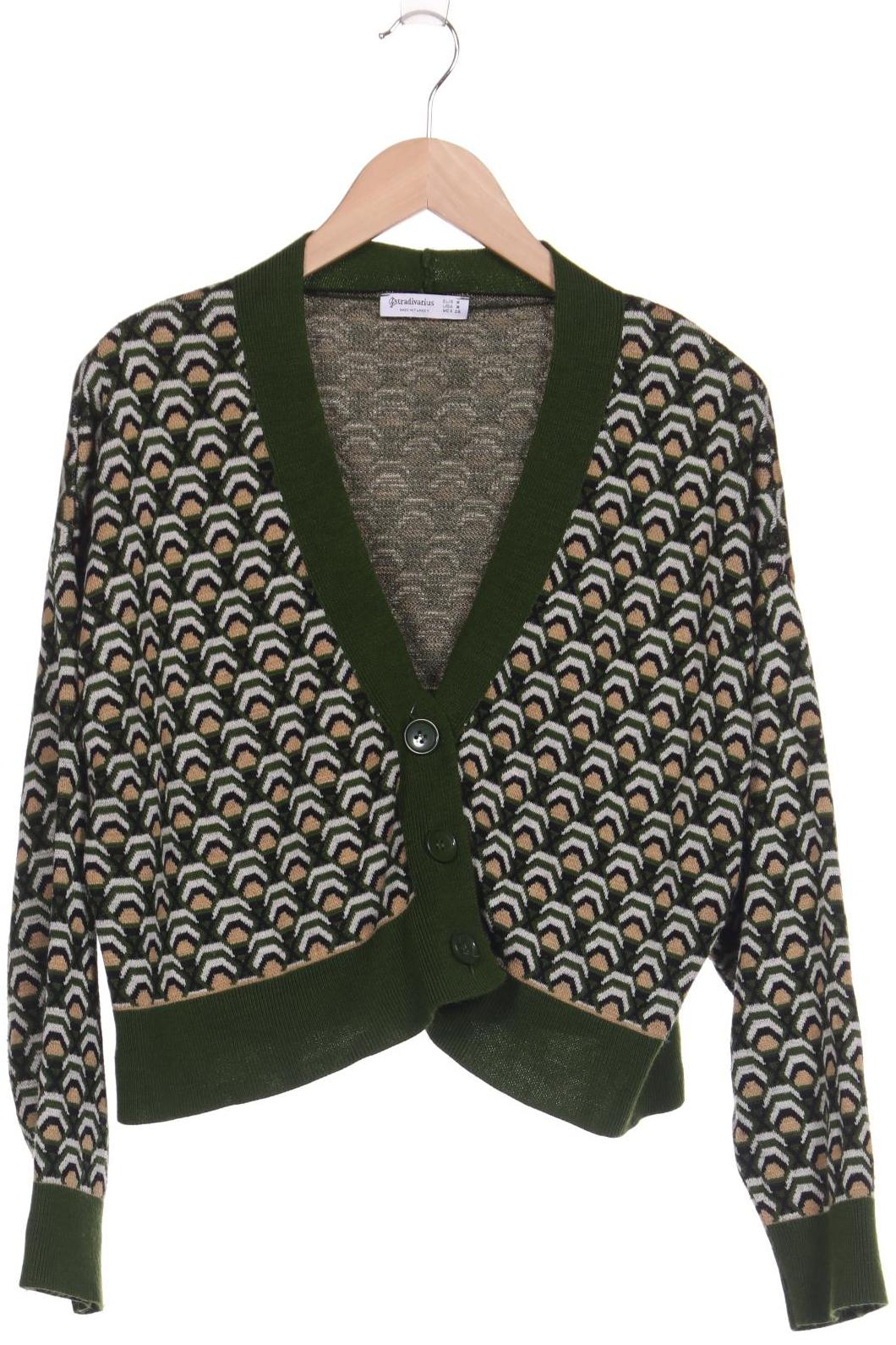 

Stradivarius Damen Strickjacke, grün