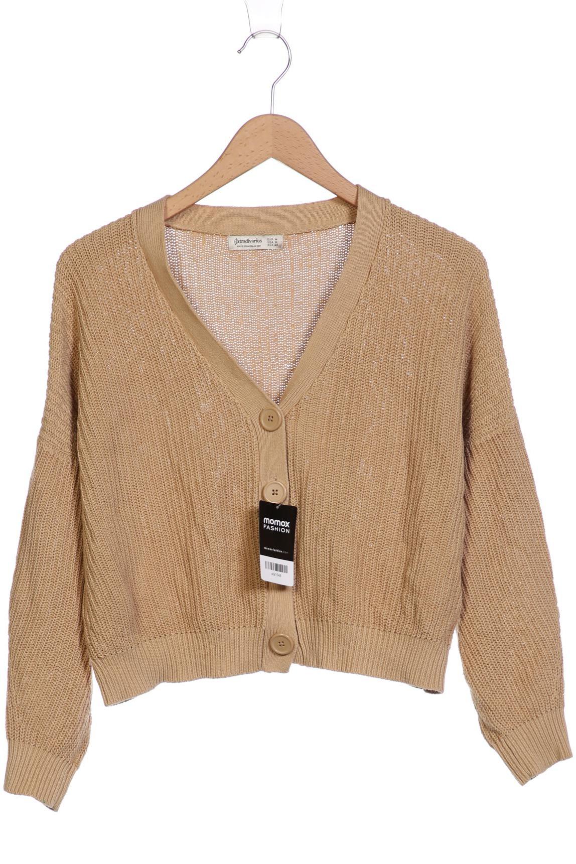

Stradivarius Damen Strickjacke, beige, Gr. 38