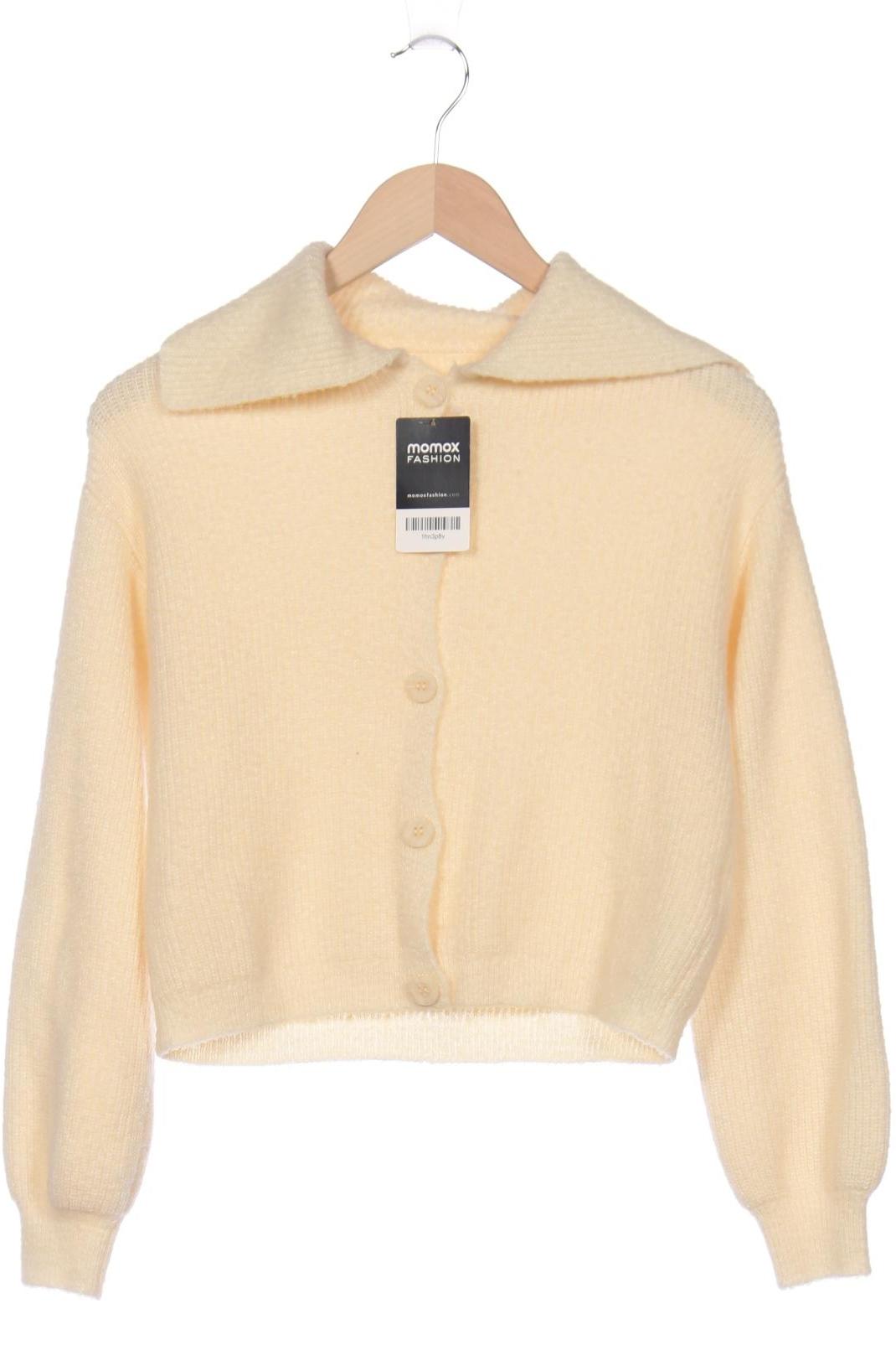 

Stradivarius Damen Strickjacke, cremeweiß, Gr. 34