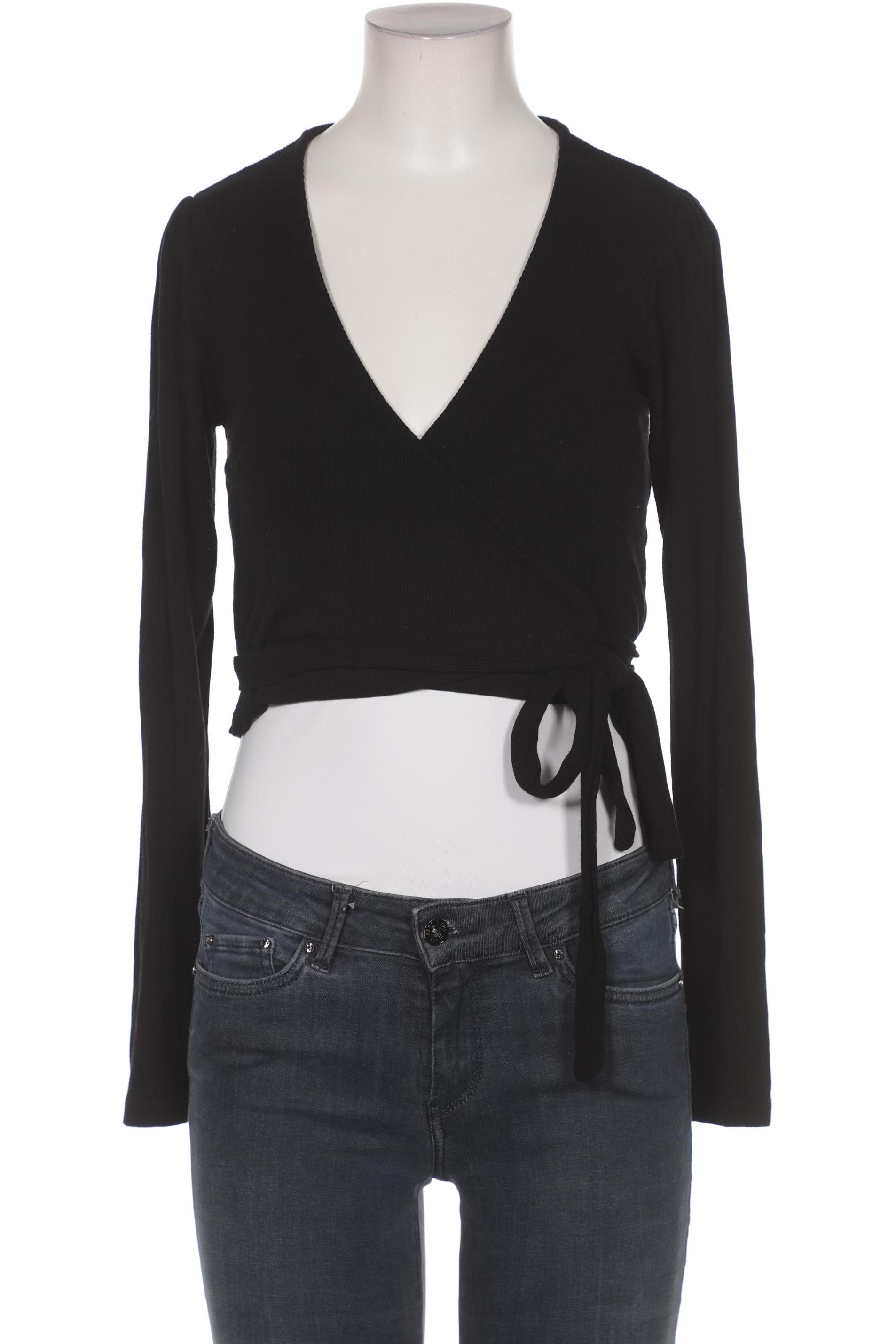 

Stradivarius Damen Strickjacke, schwarz, Gr. 38