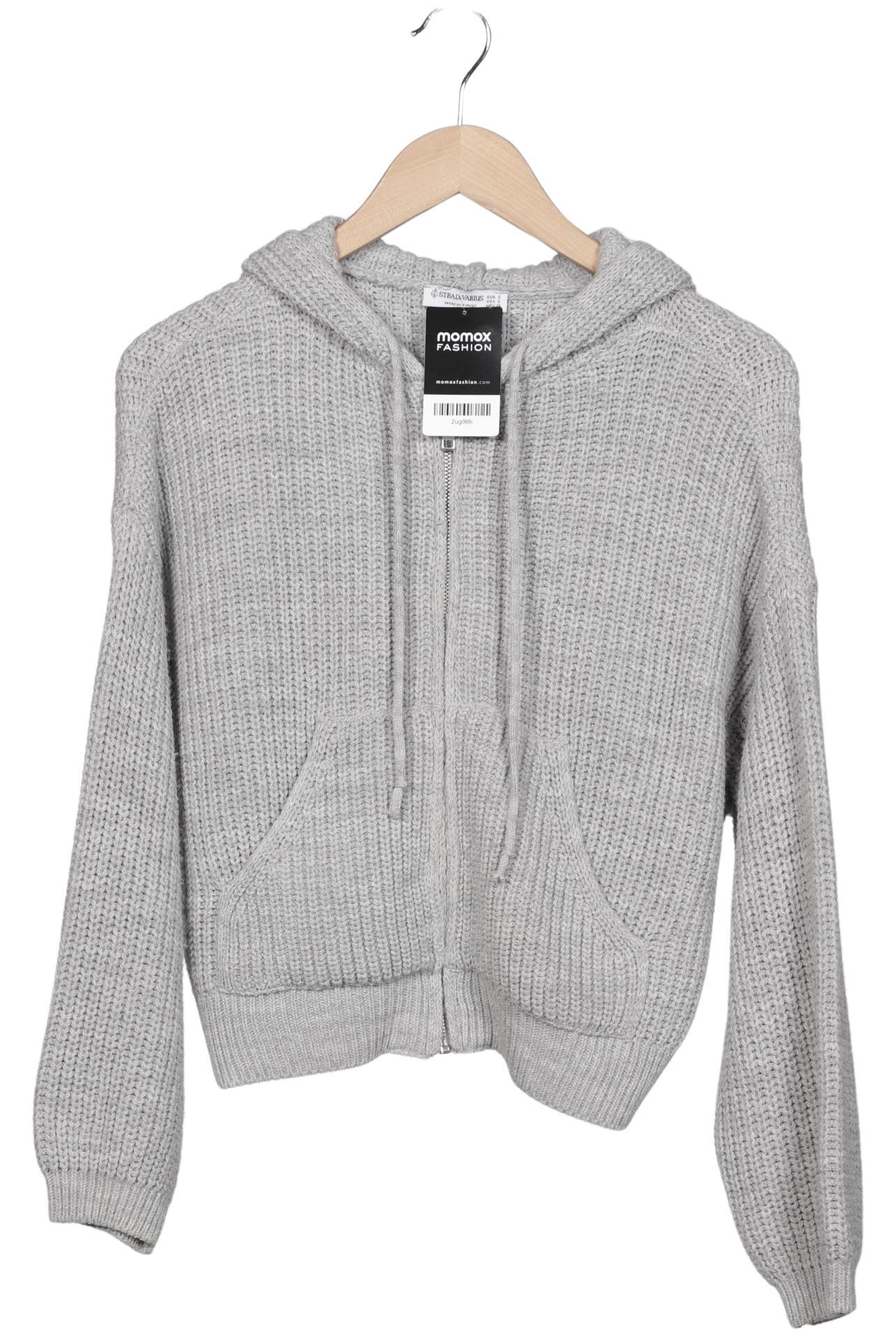 

Stradivarius Damen Strickjacke, grau, Gr. 36