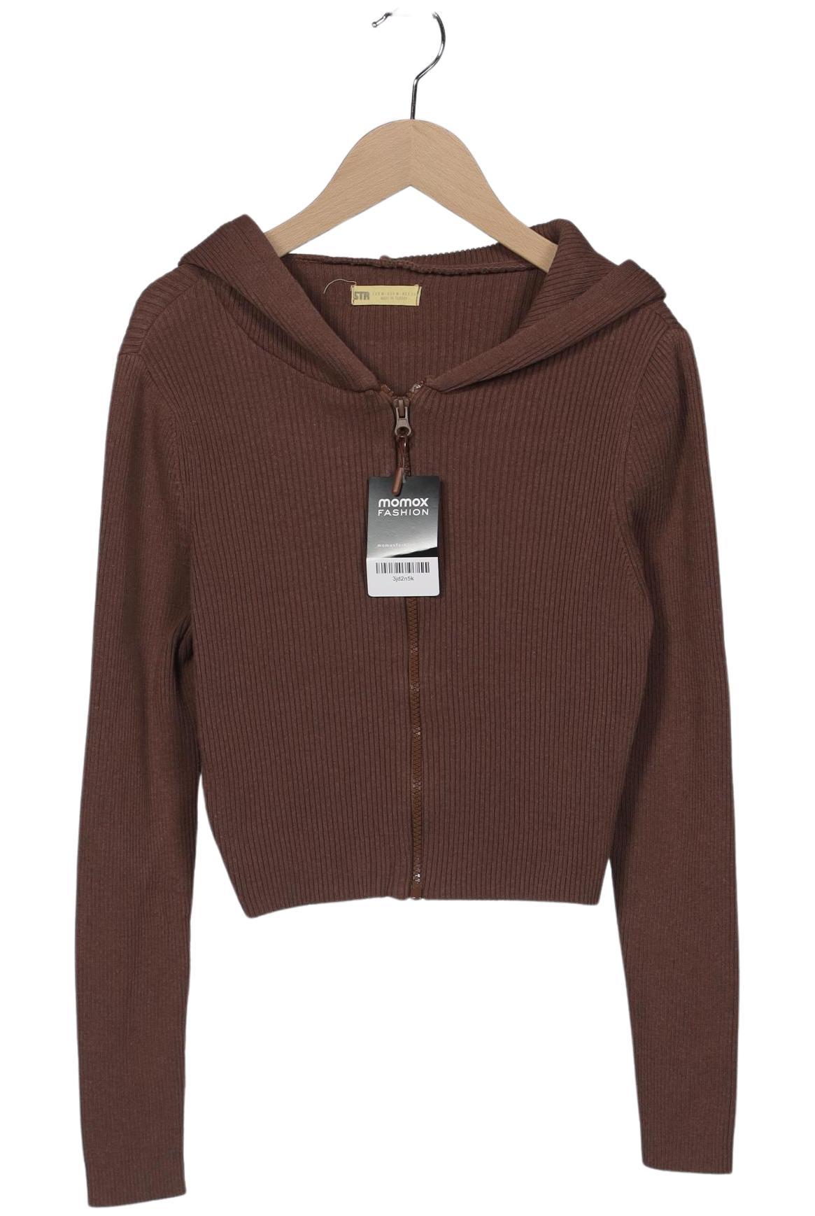 

Stradivarius Damen Strickjacke, braun, Gr. 38