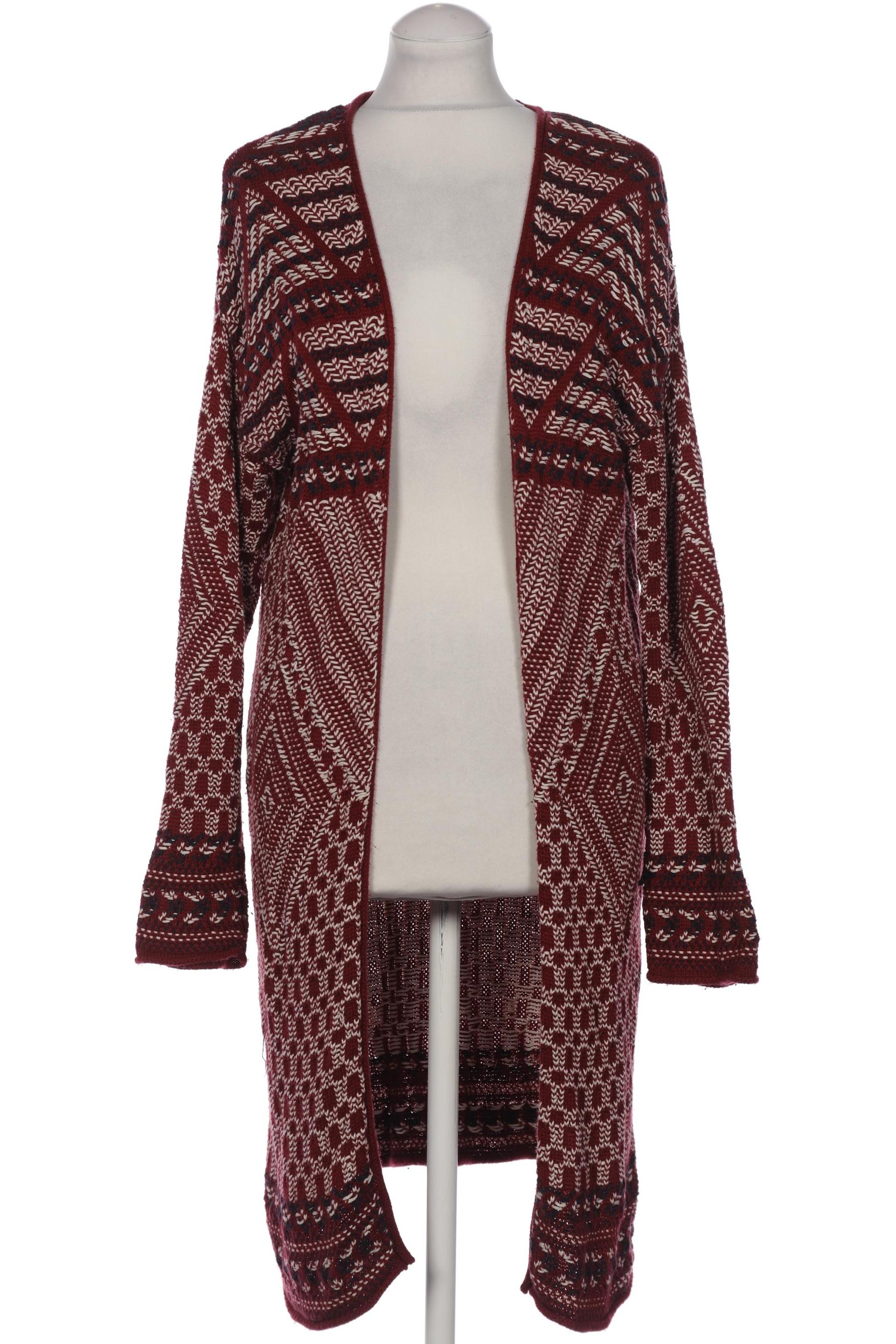 

Stradivarius Damen Strickjacke, bordeaux, Gr. 38