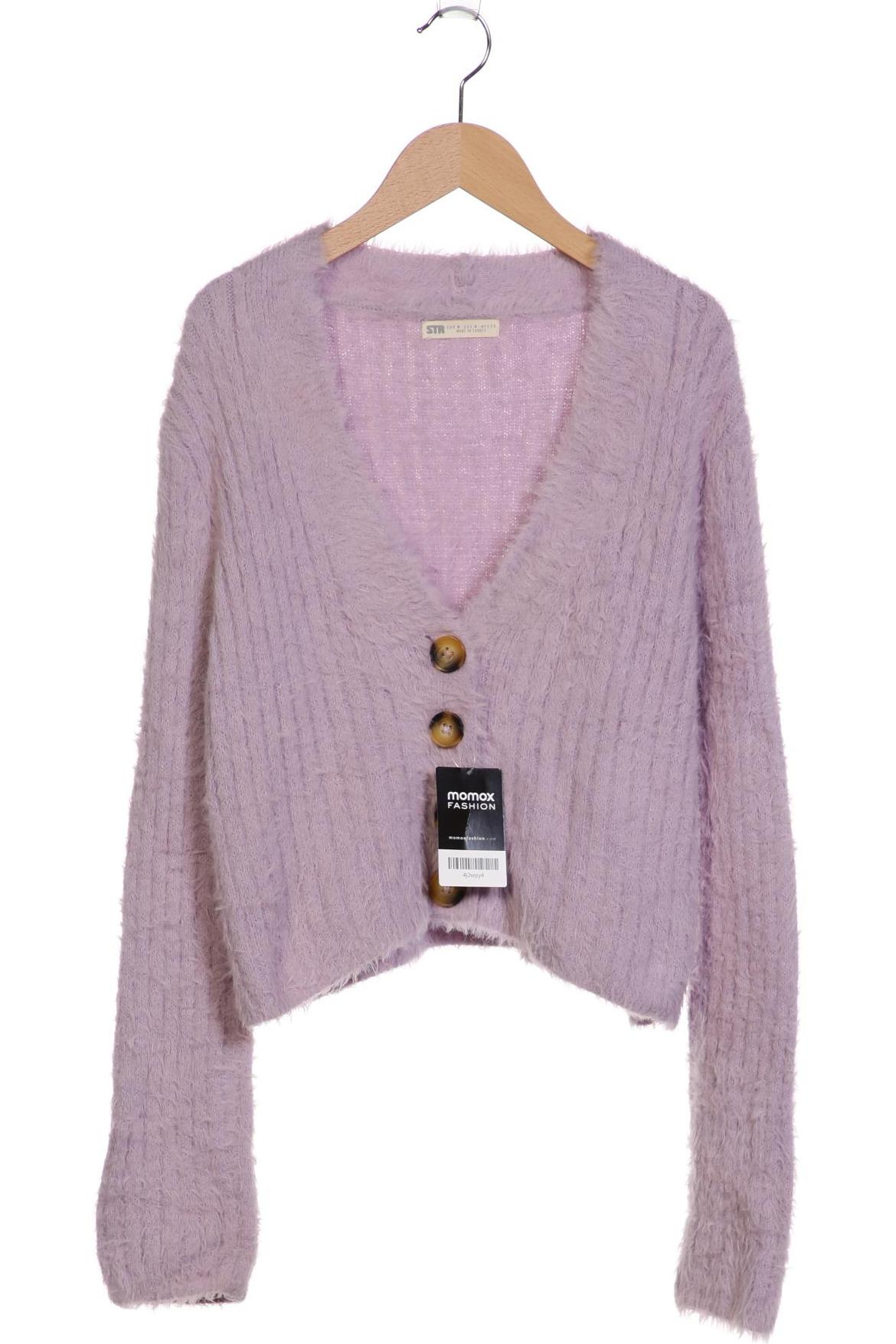 

Stradivarius Damen Strickjacke, flieder, Gr. 38