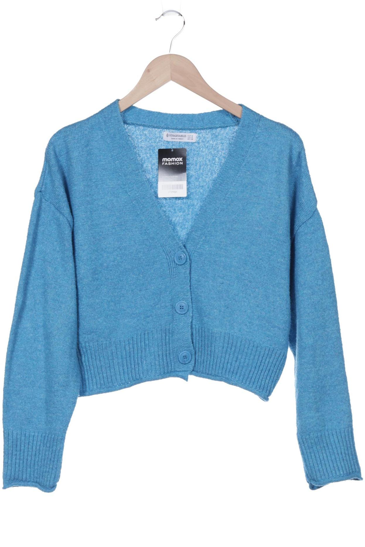 

Stradivarius Damen Strickjacke, blau, Gr. 38