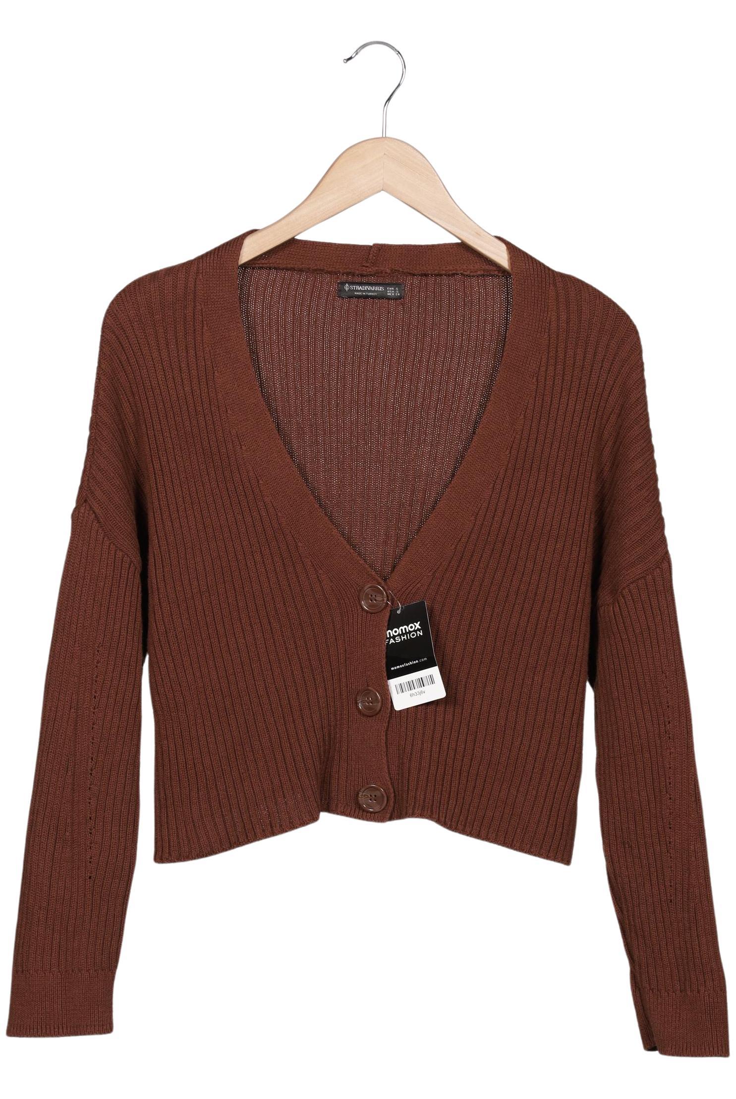 

Stradivarius Damen Strickjacke, braun, Gr. 36