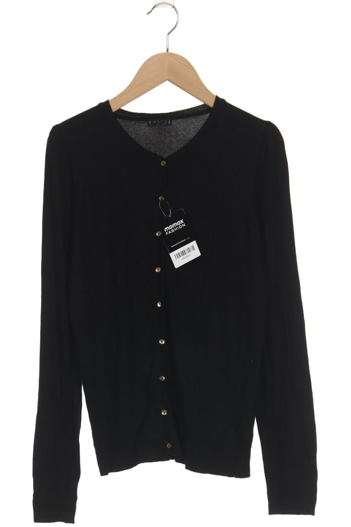 

Stradivarius Damen Strickjacke, schwarz, Gr. 36