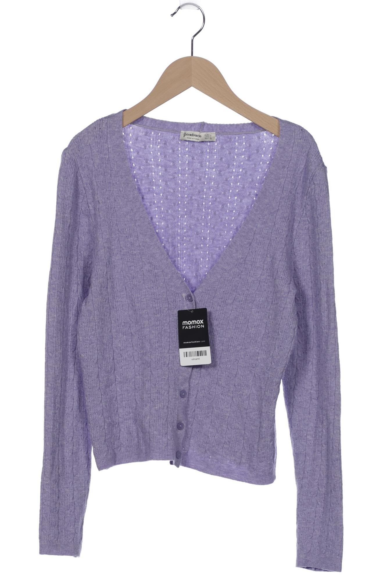 

Stradivarius Damen Strickjacke, flieder