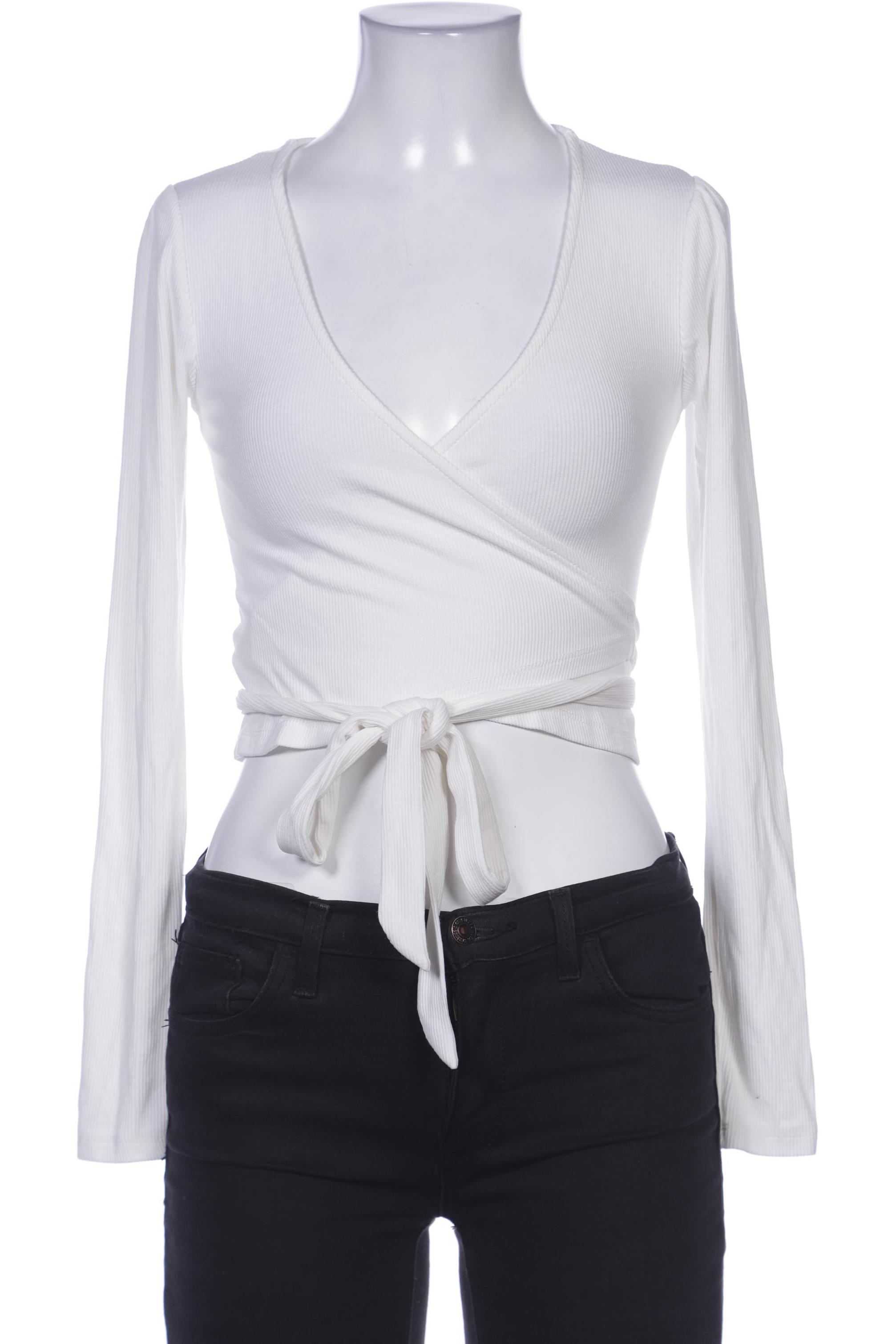 

Stradivarius Damen Strickjacke, cremeweiß, Gr. 36