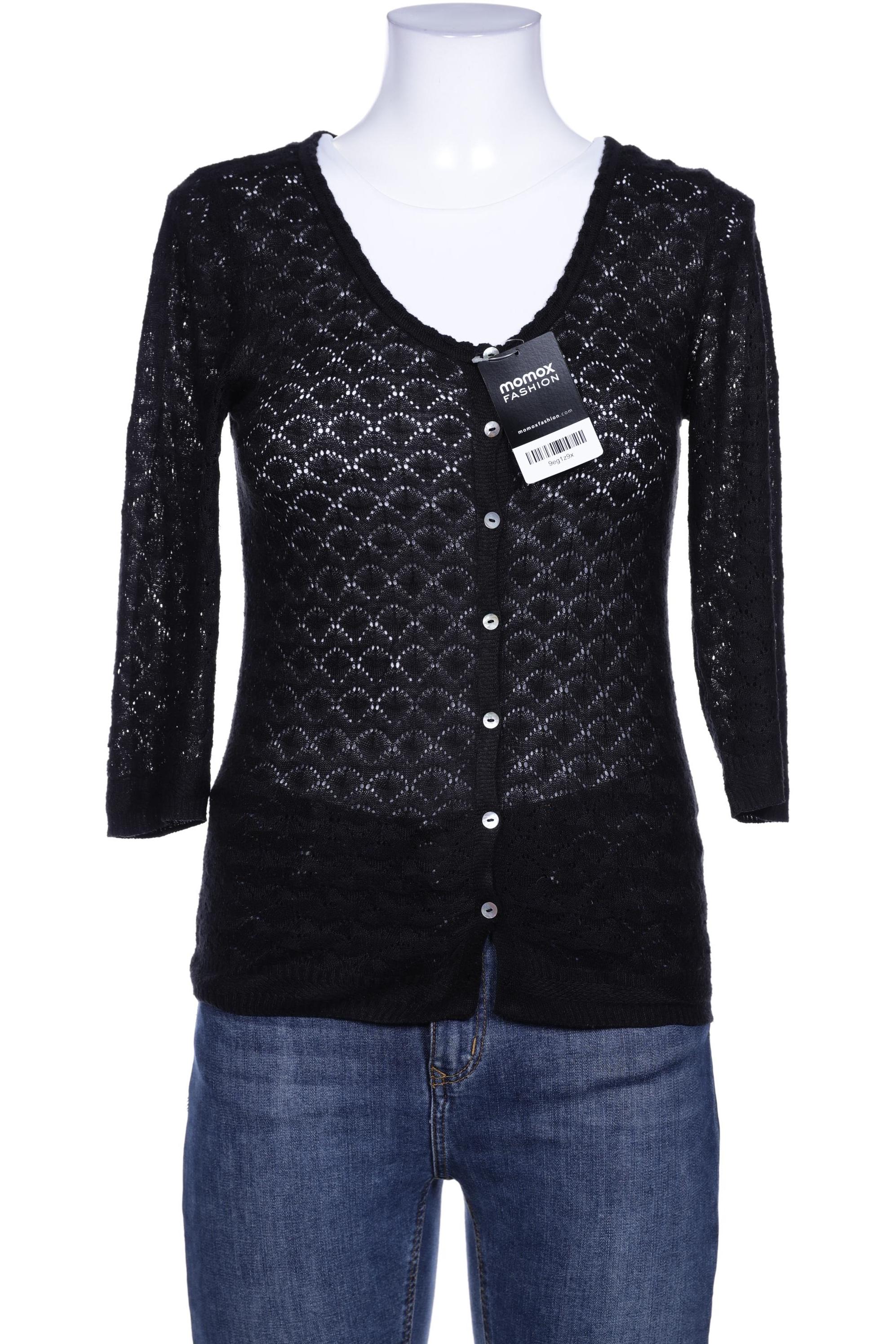 

Stradivarius Damen Strickjacke, schwarz
