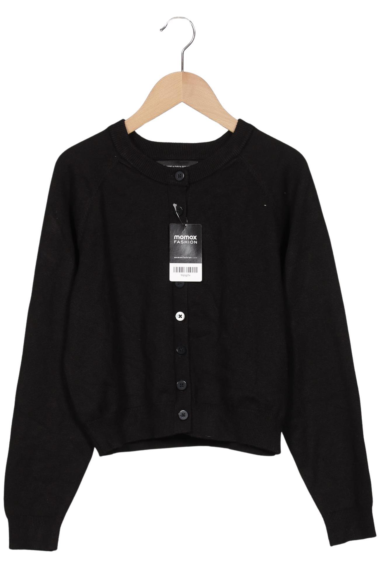 

Stradivarius Damen Strickjacke, schwarz, Gr. 34