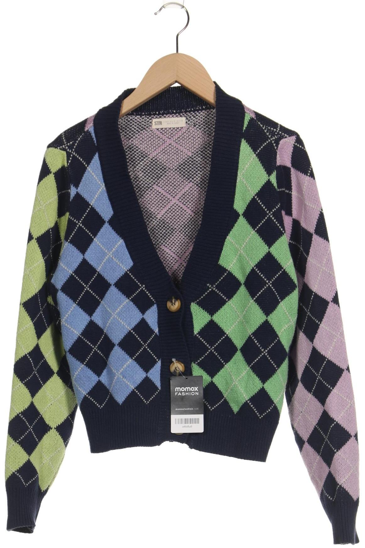 

Stradivarius Damen Strickjacke, marineblau, Gr. 36