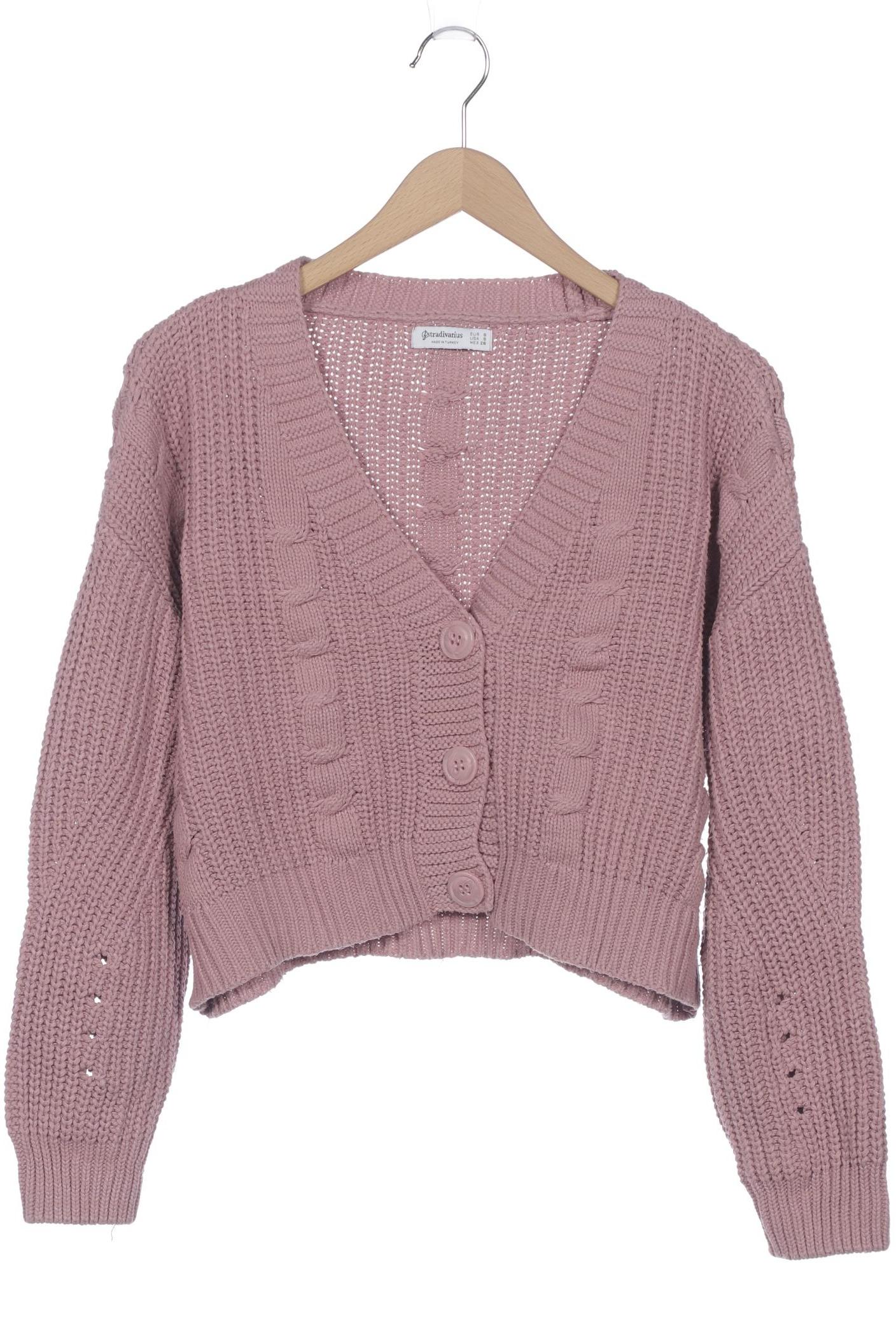 

Stradivarius Damen Strickjacke, pink, Gr. 36