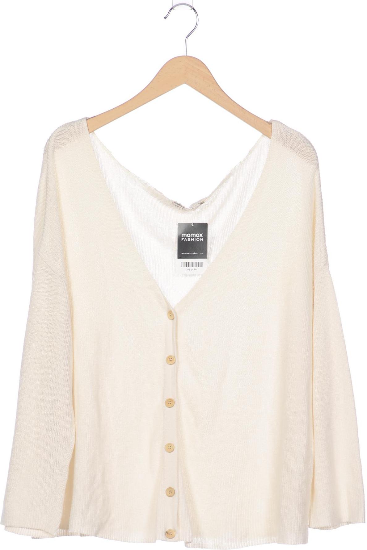 

Stradivarius Damen Strickjacke, cremeweiß, Gr. 36