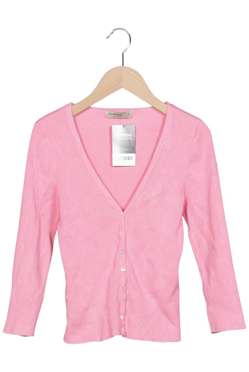 

Stradivarius Damen Strickjacke, pink, Gr. 38